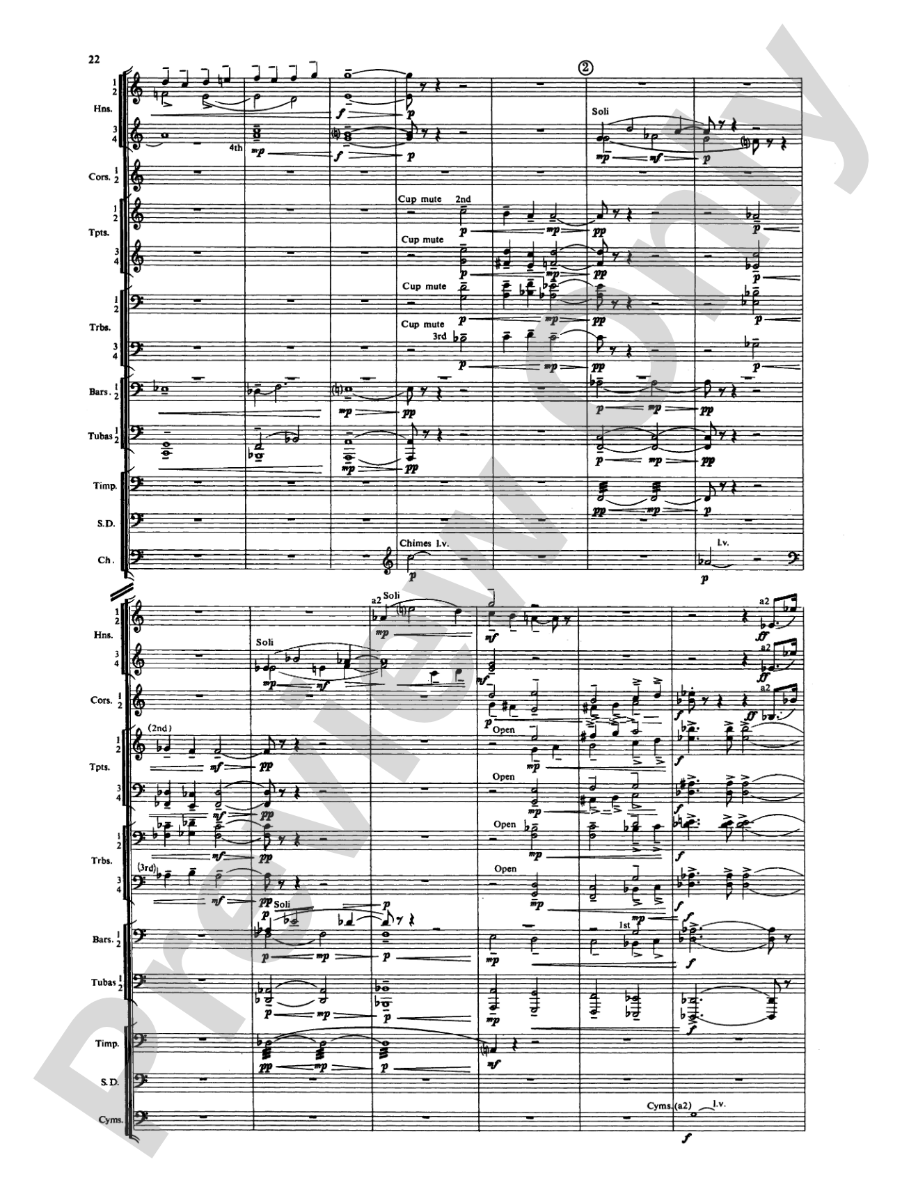 Symphony for Brass and Percussion: Concert Band Conductor Score & Parts