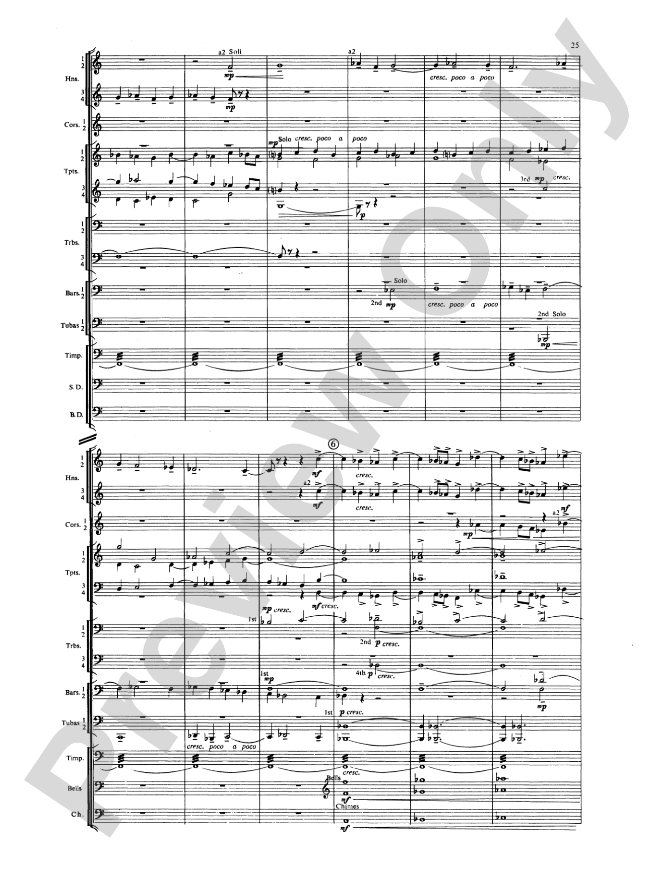 Symphony for Brass and Percussion: Concert Band Conductor Score & Parts
