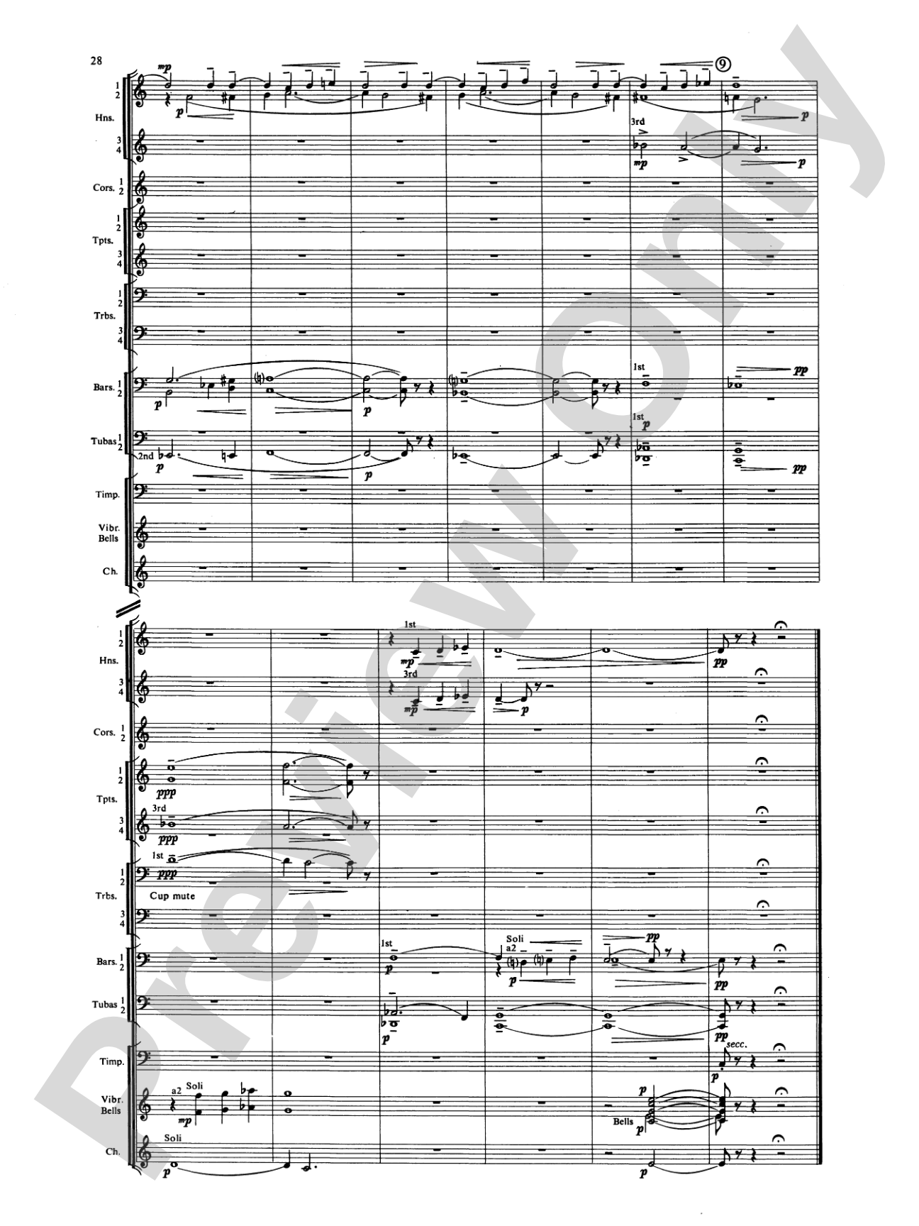 Symphony for Brass and Percussion: Concert Band Conductor Score & Parts