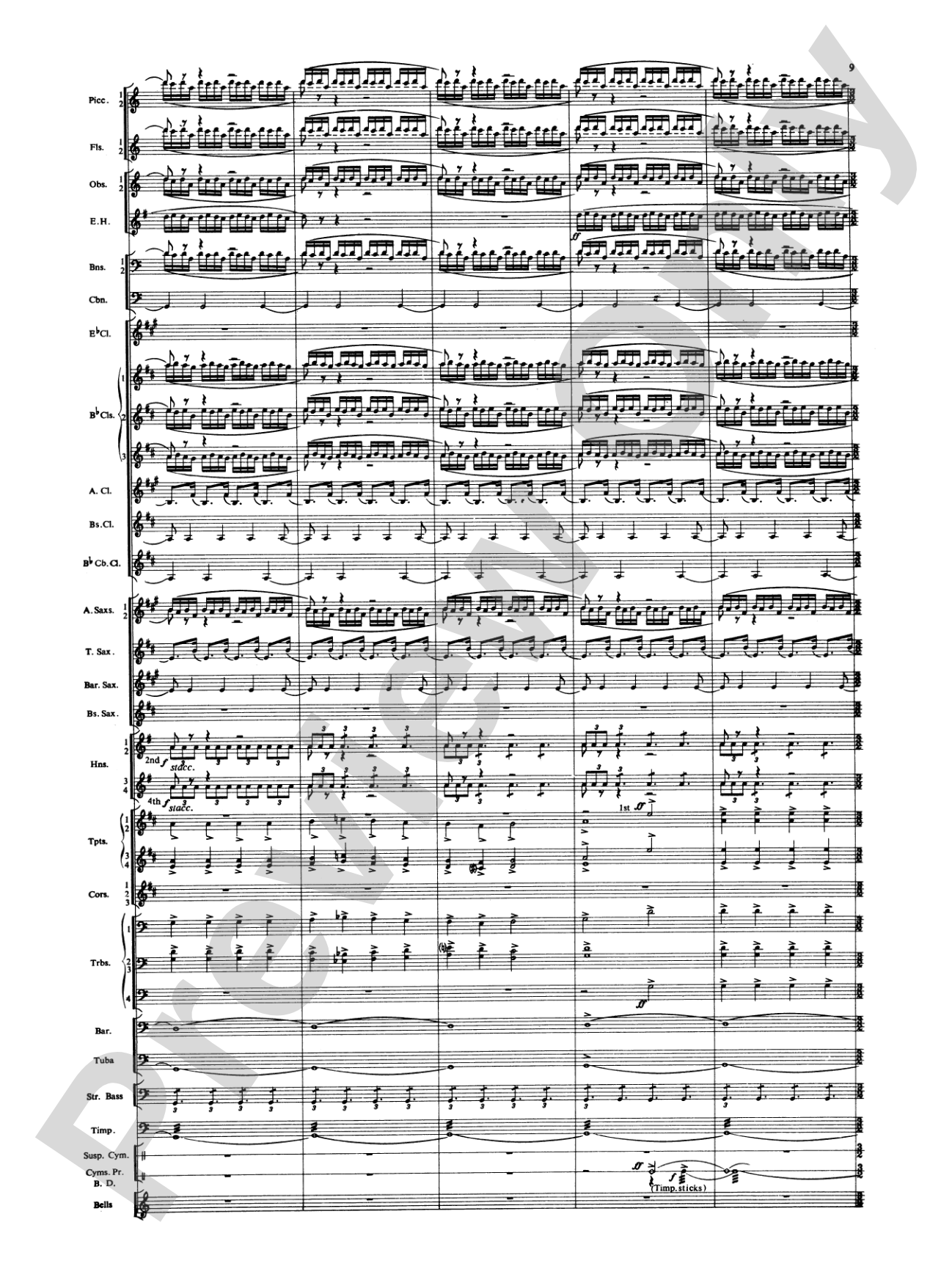 Russian Christmas Music: Concert Band Conductor Score & Parts
