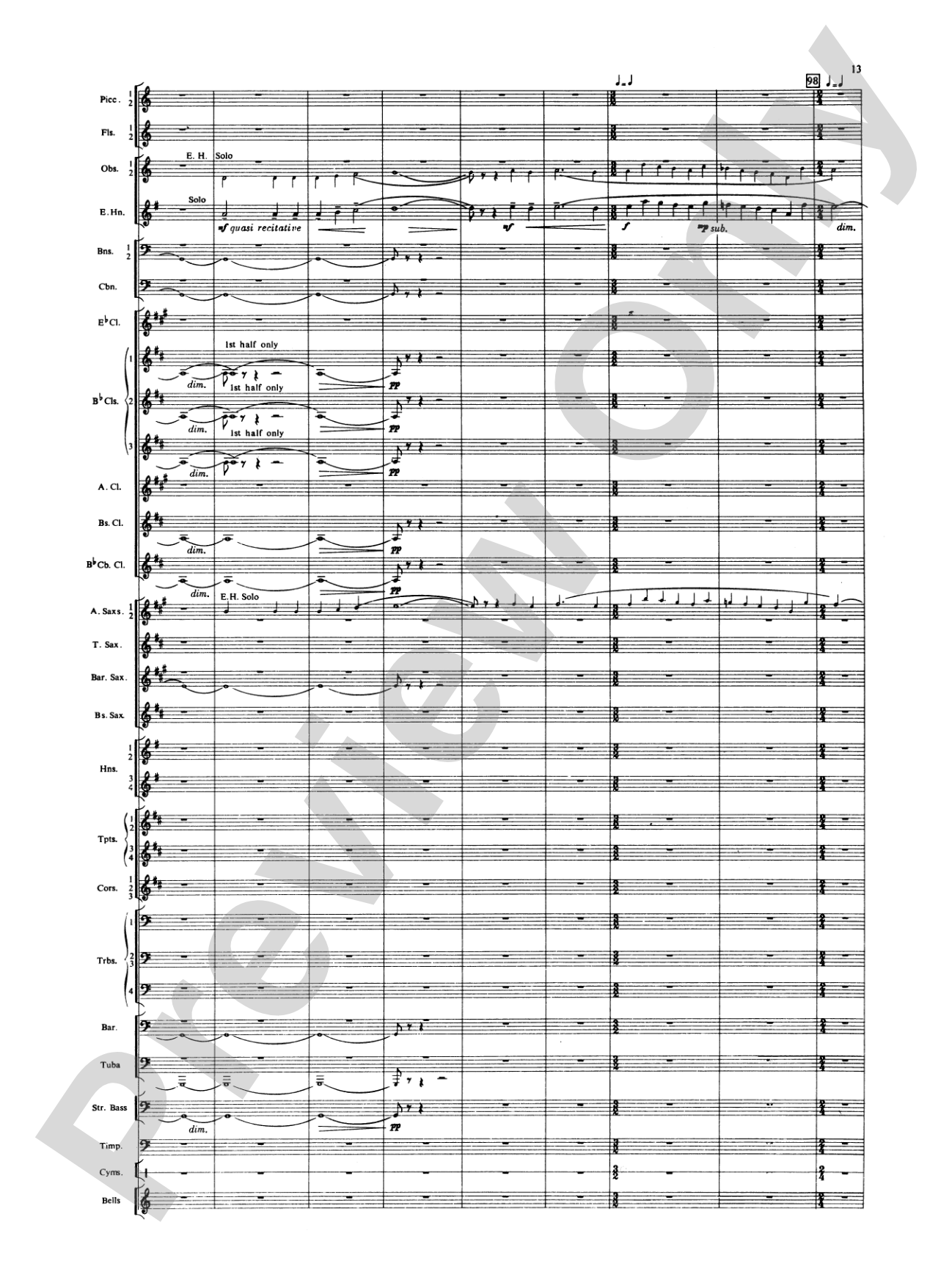 Russian Christmas Music: Concert Band Conductor Score & Parts