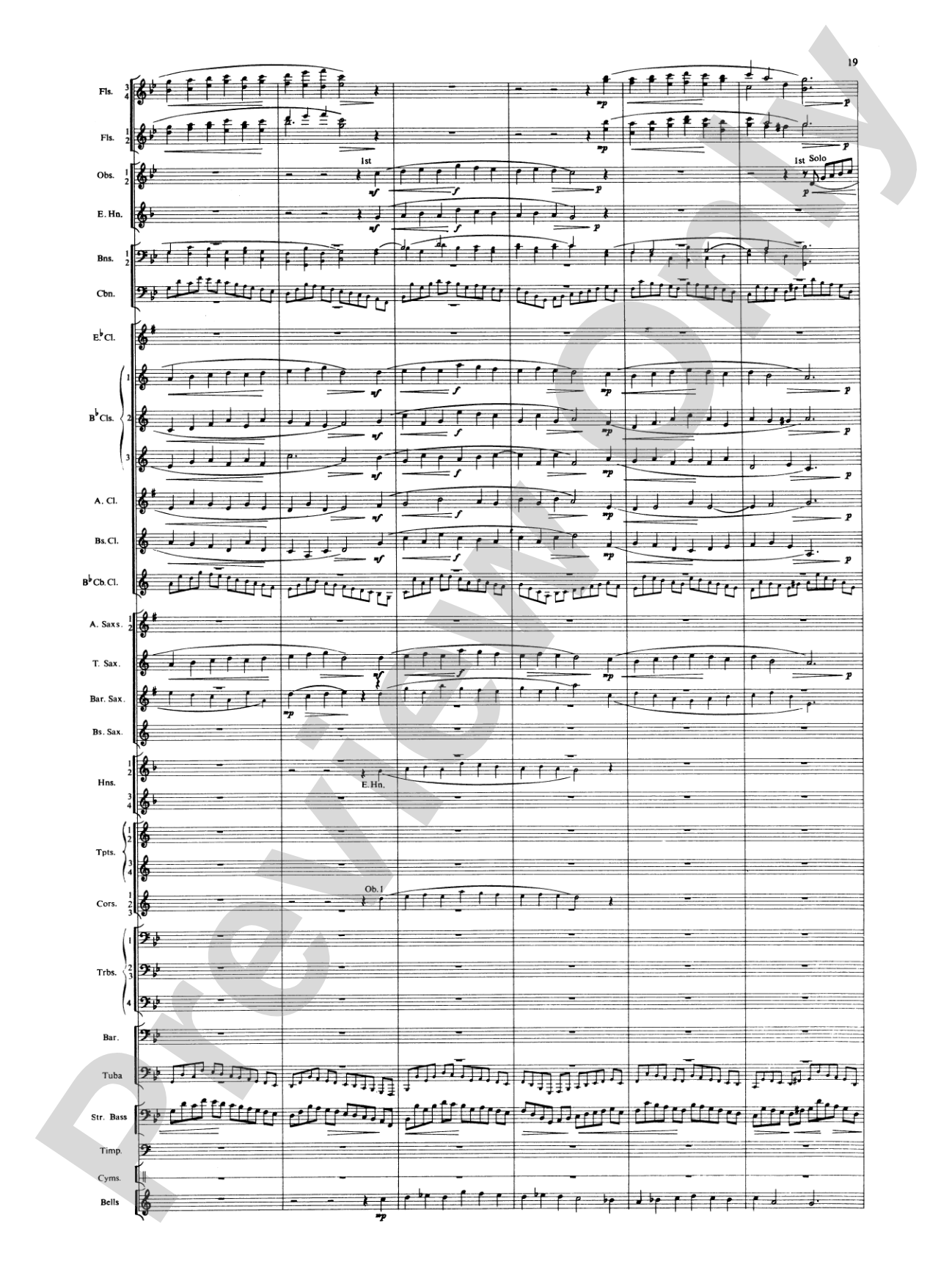 Russian Christmas Music: Concert Band Conductor Score & Parts