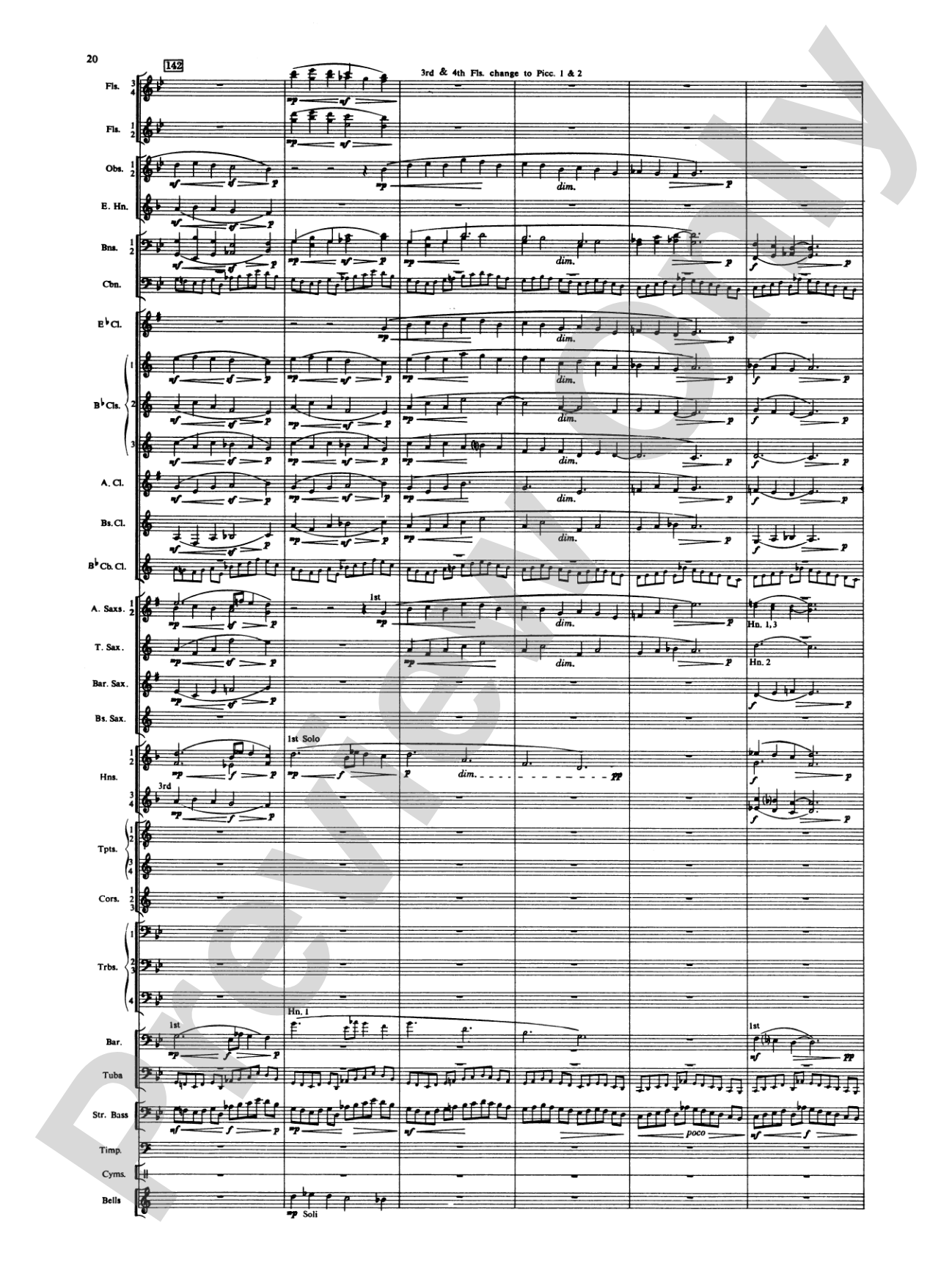 Russian Christmas Music: Concert Band Conductor Score & Parts