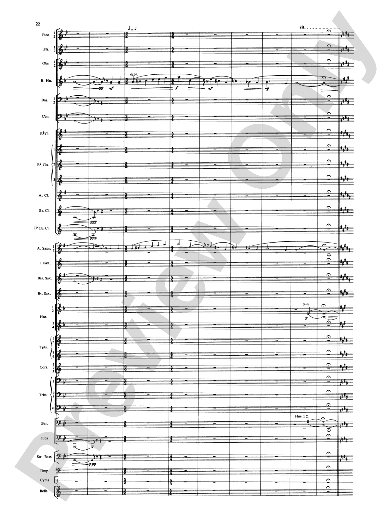 Russian Christmas Music: Concert Band Conductor Score & Parts