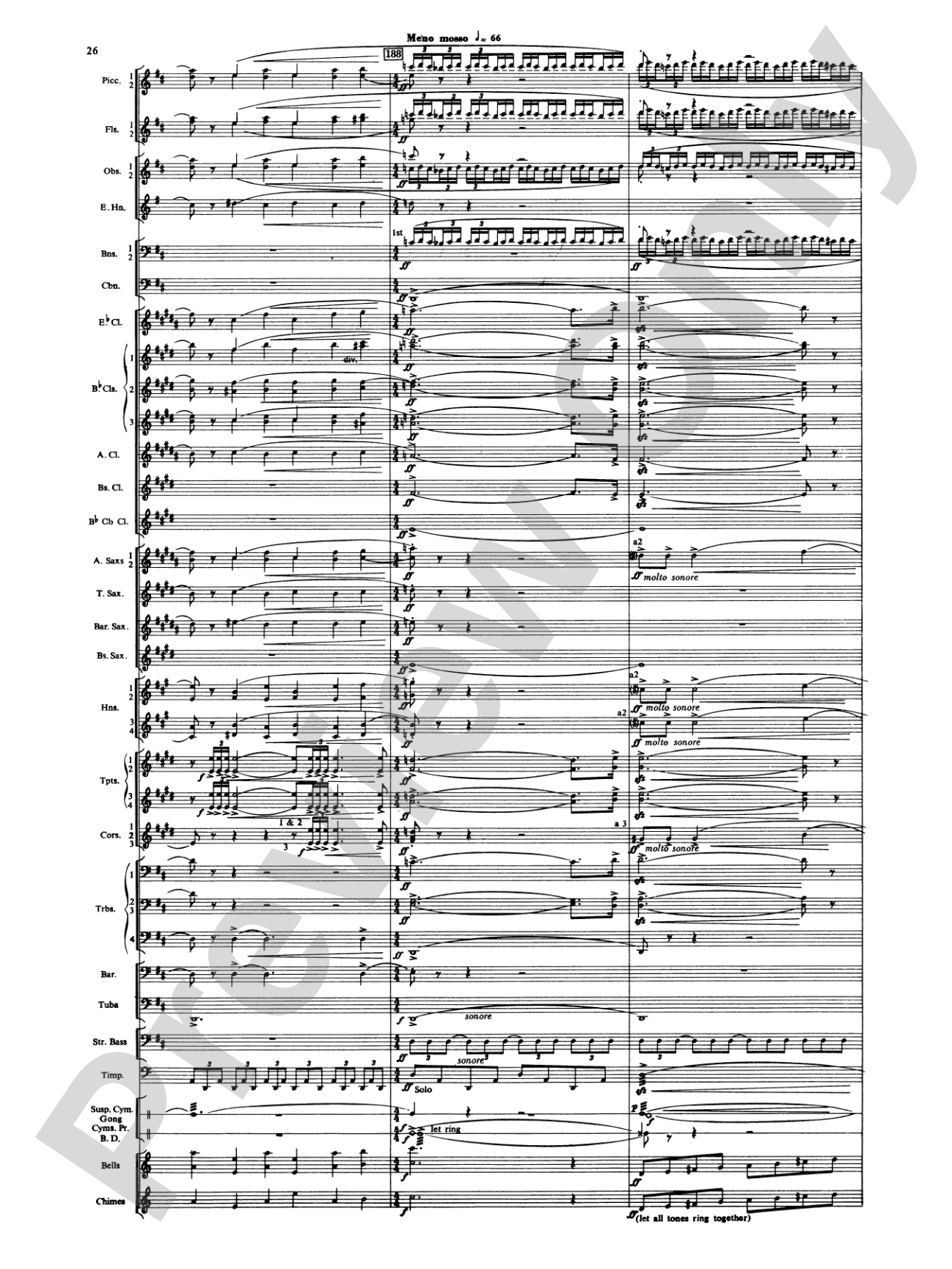 Russian Christmas Music: Concert Band Conductor Score & Parts