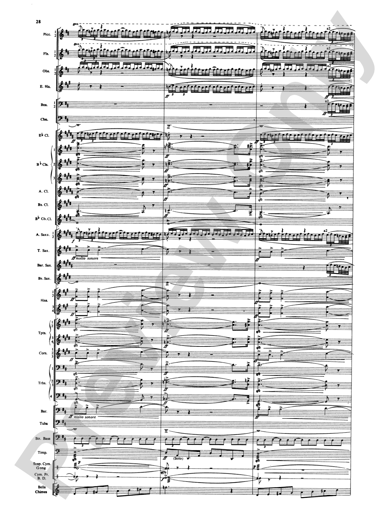 Russian Christmas Music: Concert Band Conductor Score & Parts