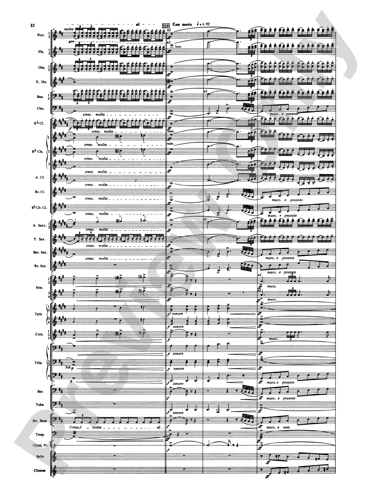 Russian Christmas Music: Concert Band Conductor Score & Parts