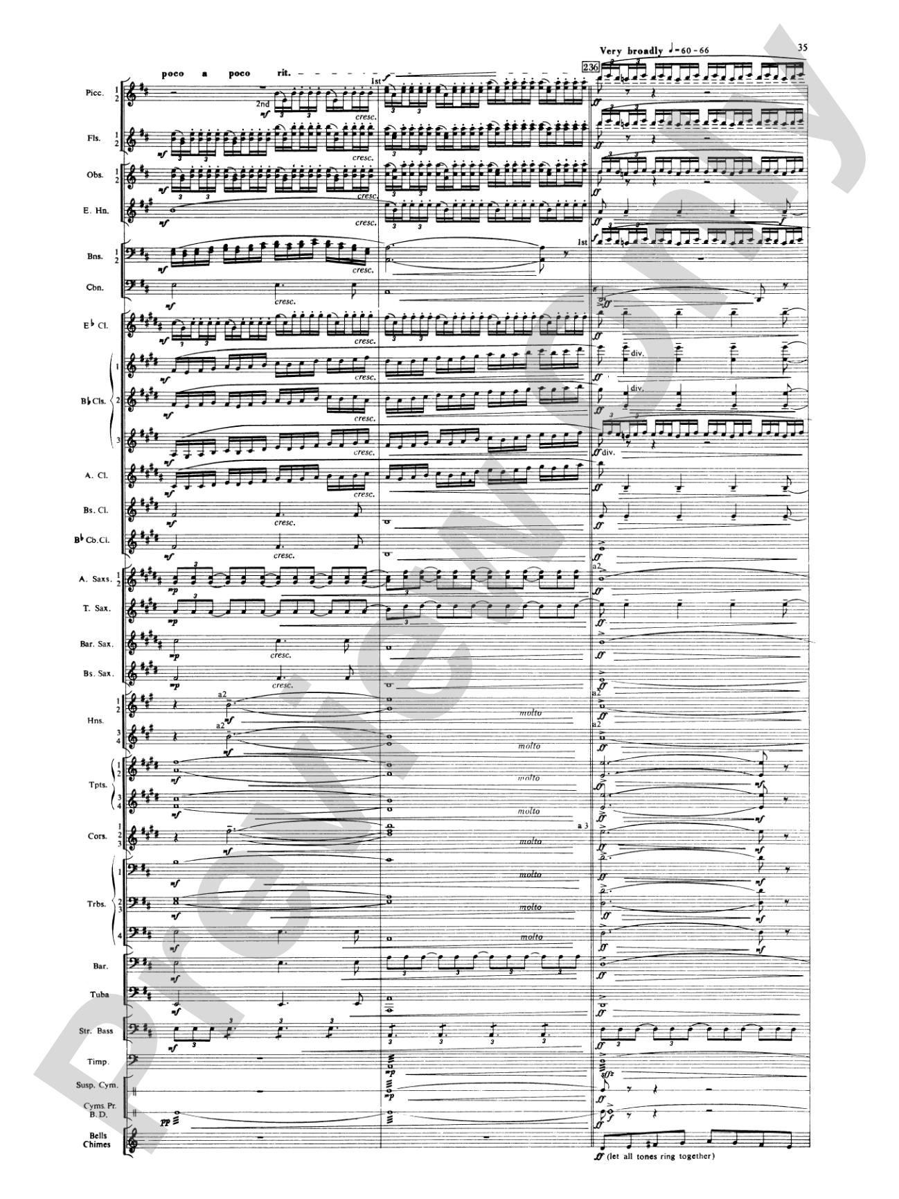 Russian Christmas Music: Concert Band Conductor Score & Parts