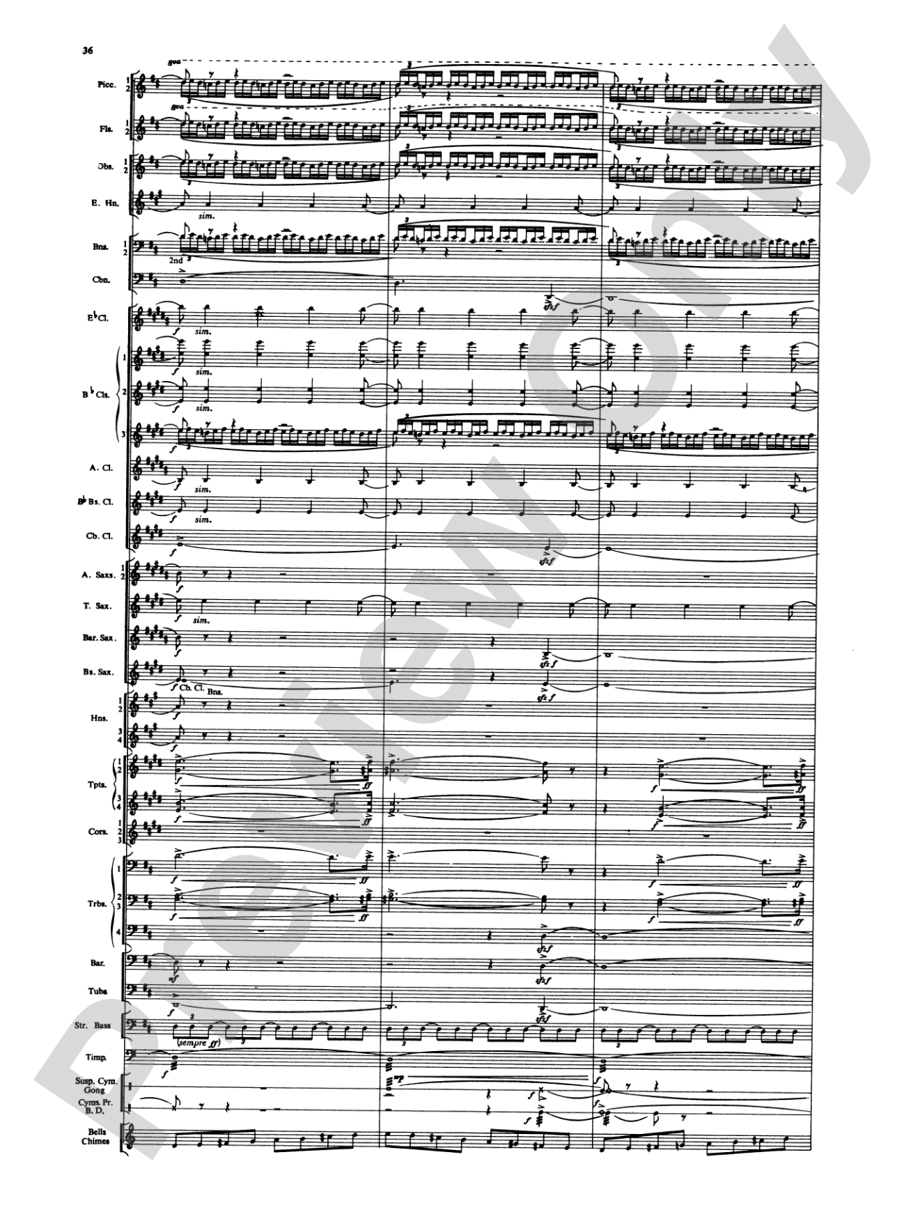 Russian Christmas Music: Concert Band Conductor Score & Parts