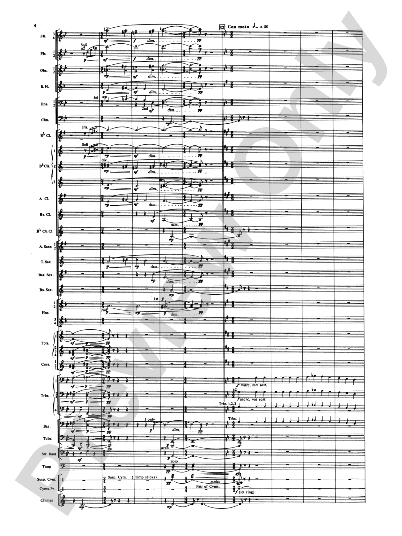 Russian Christmas Music: Concert Band Conductor Score & Parts