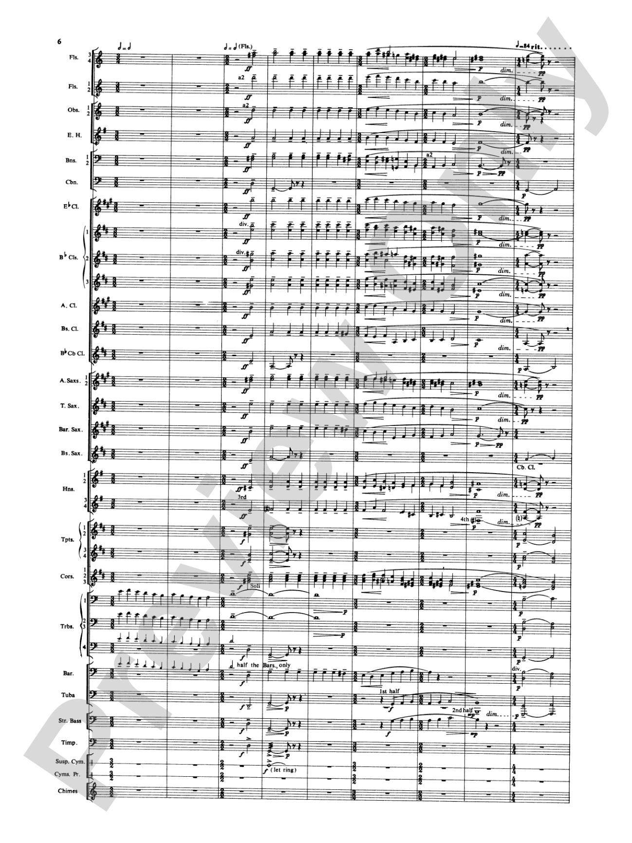 Russian Christmas Music: Concert Band Conductor Score & Parts