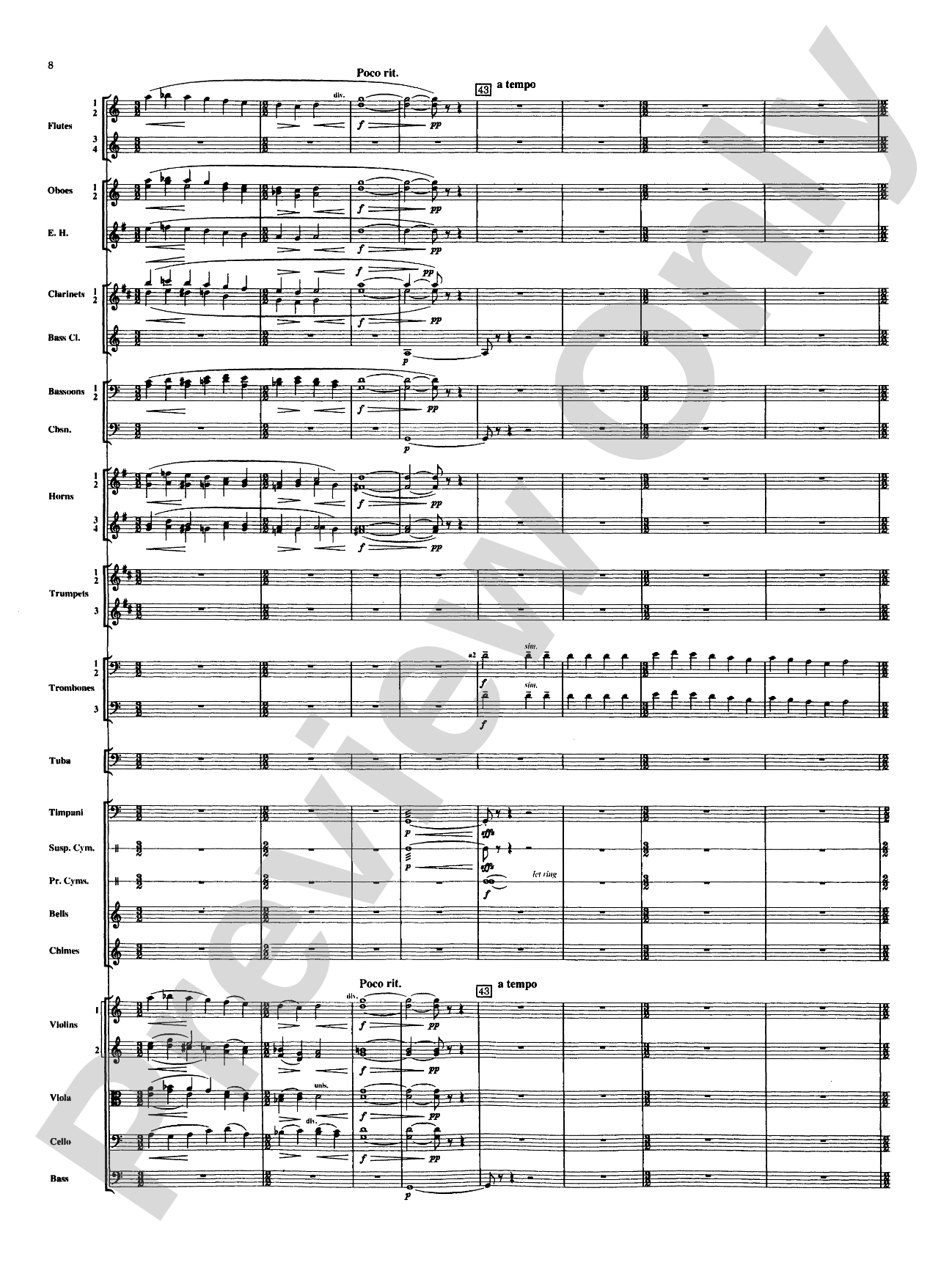Russian Christmas Music: Full Orchestra Conductor Score & Parts