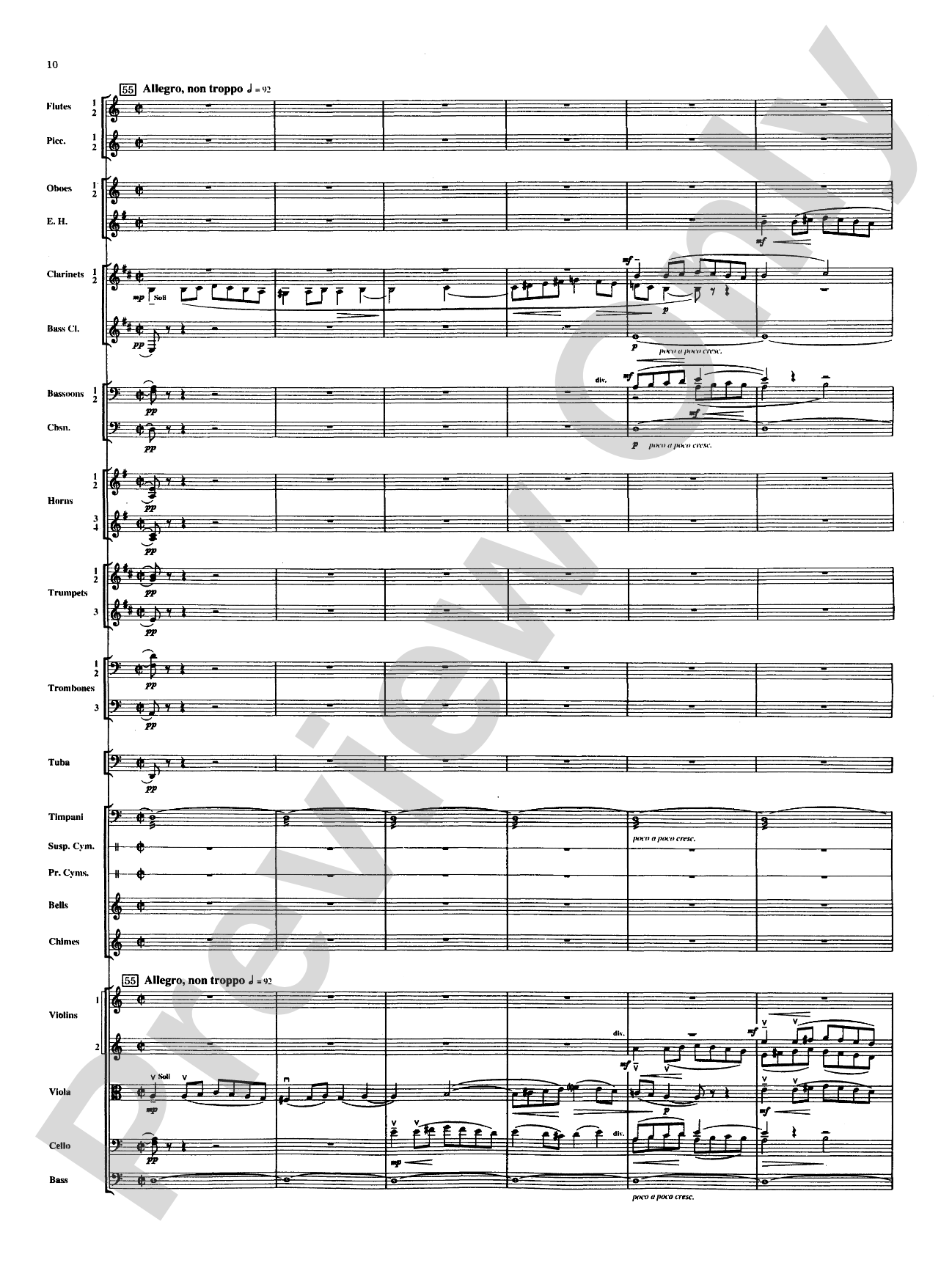 Russian Christmas Music: Full Orchestra Conductor Score & Parts