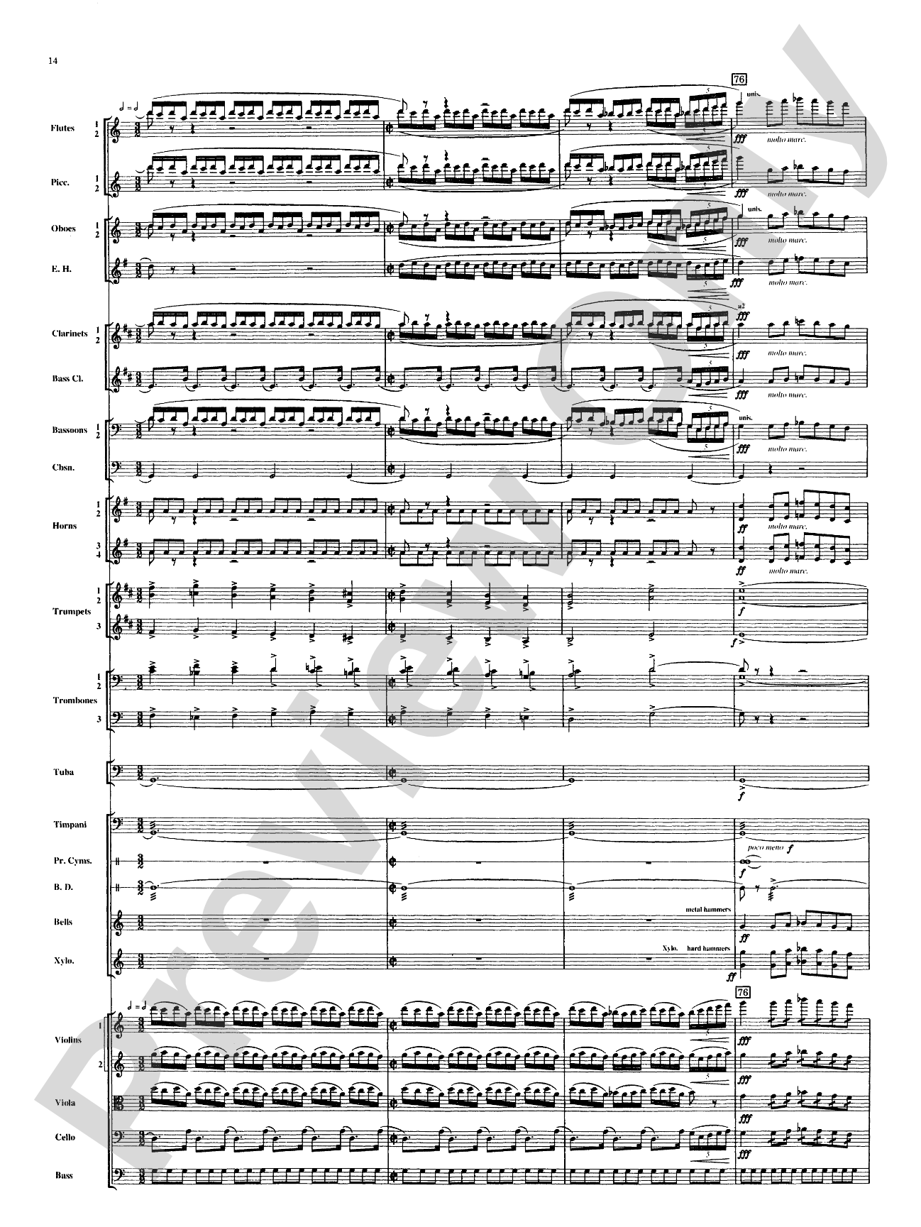 Russian Christmas Music: Full Orchestra Conductor Score & Parts