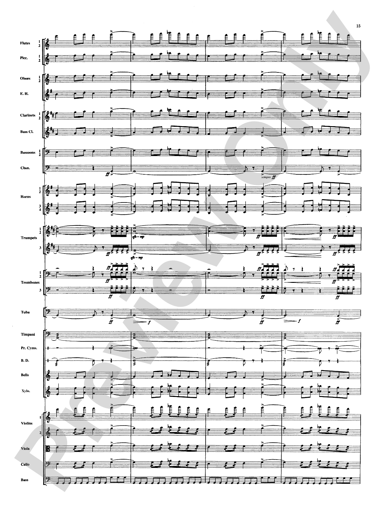 Russian Christmas Music: Full Orchestra Conductor Score & Parts