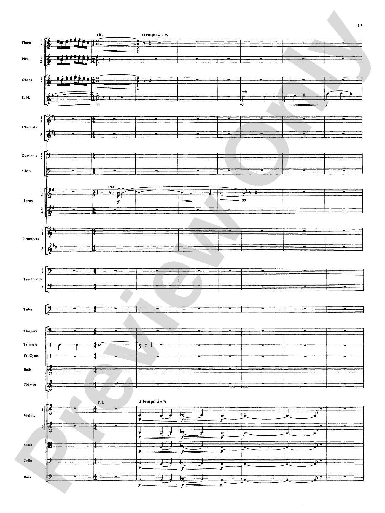 Russian Christmas Music: Full Orchestra Conductor Score & Parts