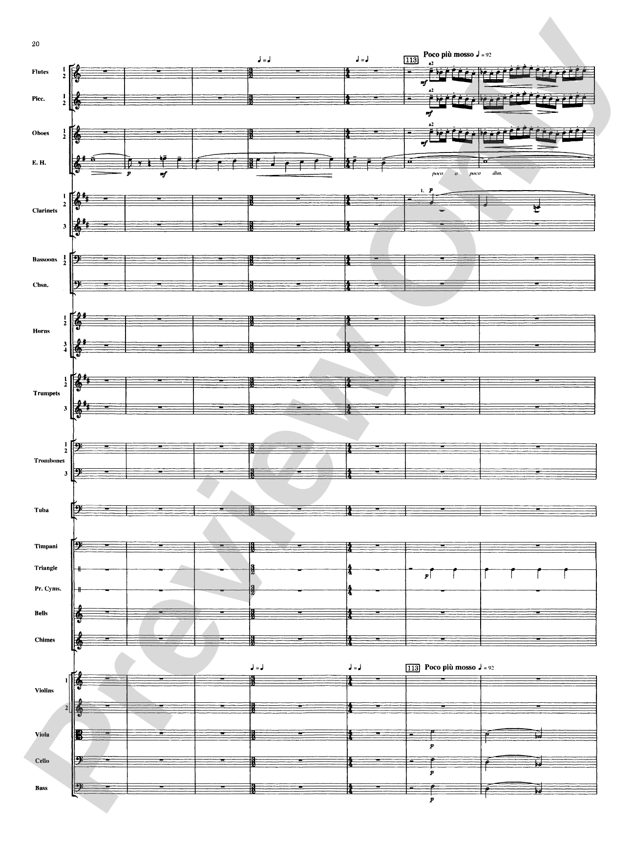 Russian Christmas Music: Full Orchestra Conductor Score & Parts