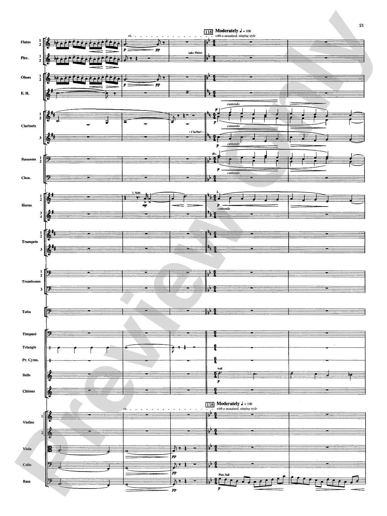 Russian Christmas Music: Full Orchestra Conductor Score & Parts