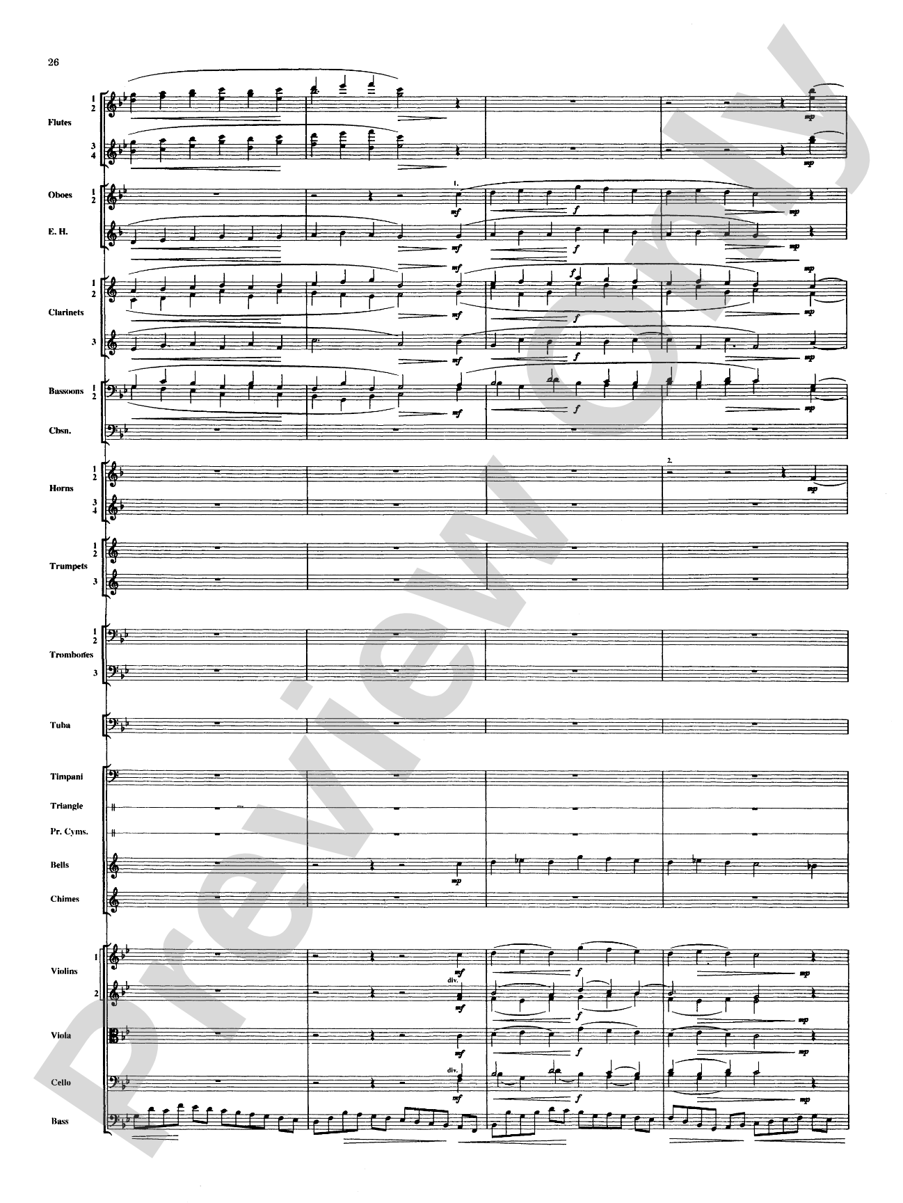 Russian Christmas Music: Full Orchestra Conductor Score & Parts
