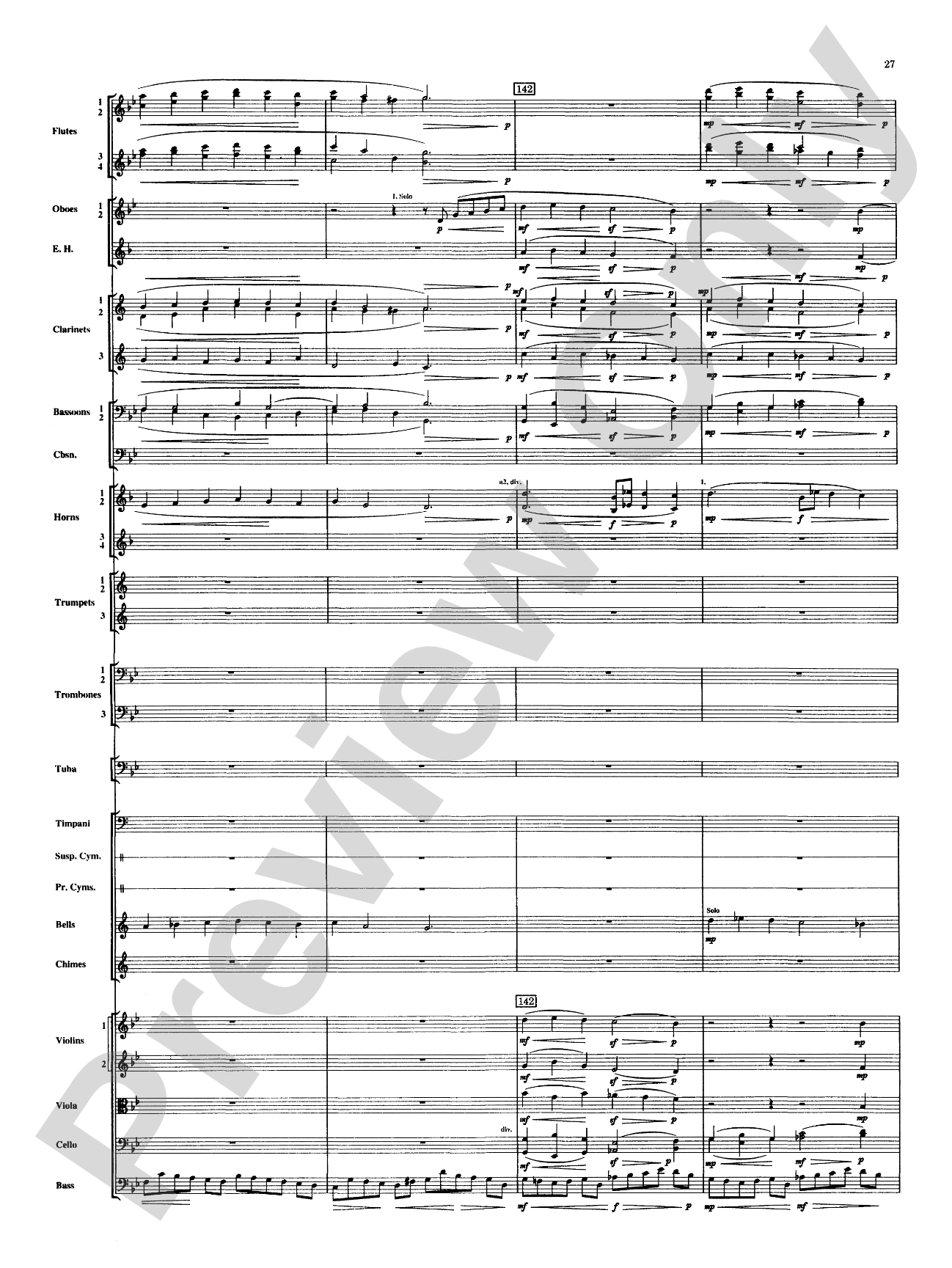 Russian Christmas Music: Full Orchestra Conductor Score & Parts