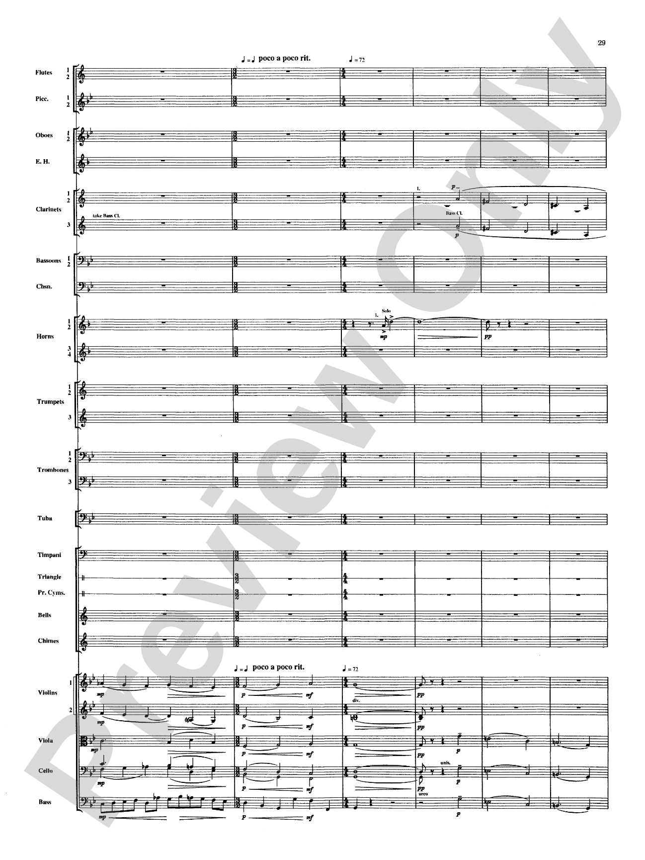 Russian Christmas Music: Full Orchestra Conductor Score & Parts