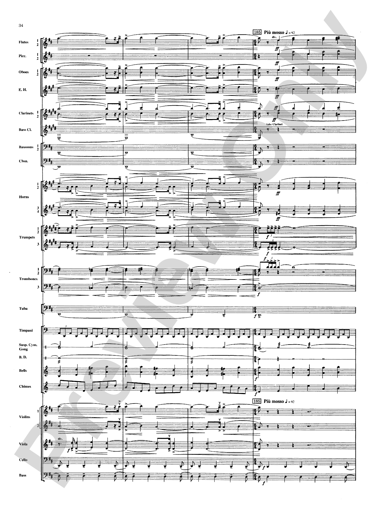 Russian Christmas Music: Full Orchestra Conductor Score & Parts