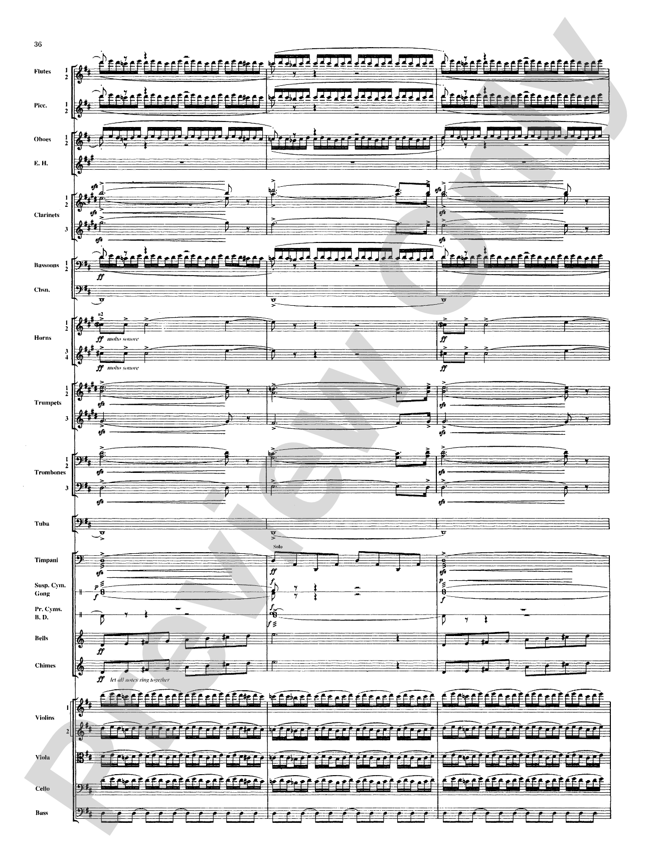 Russian Christmas Music: Full Orchestra Conductor Score & Parts