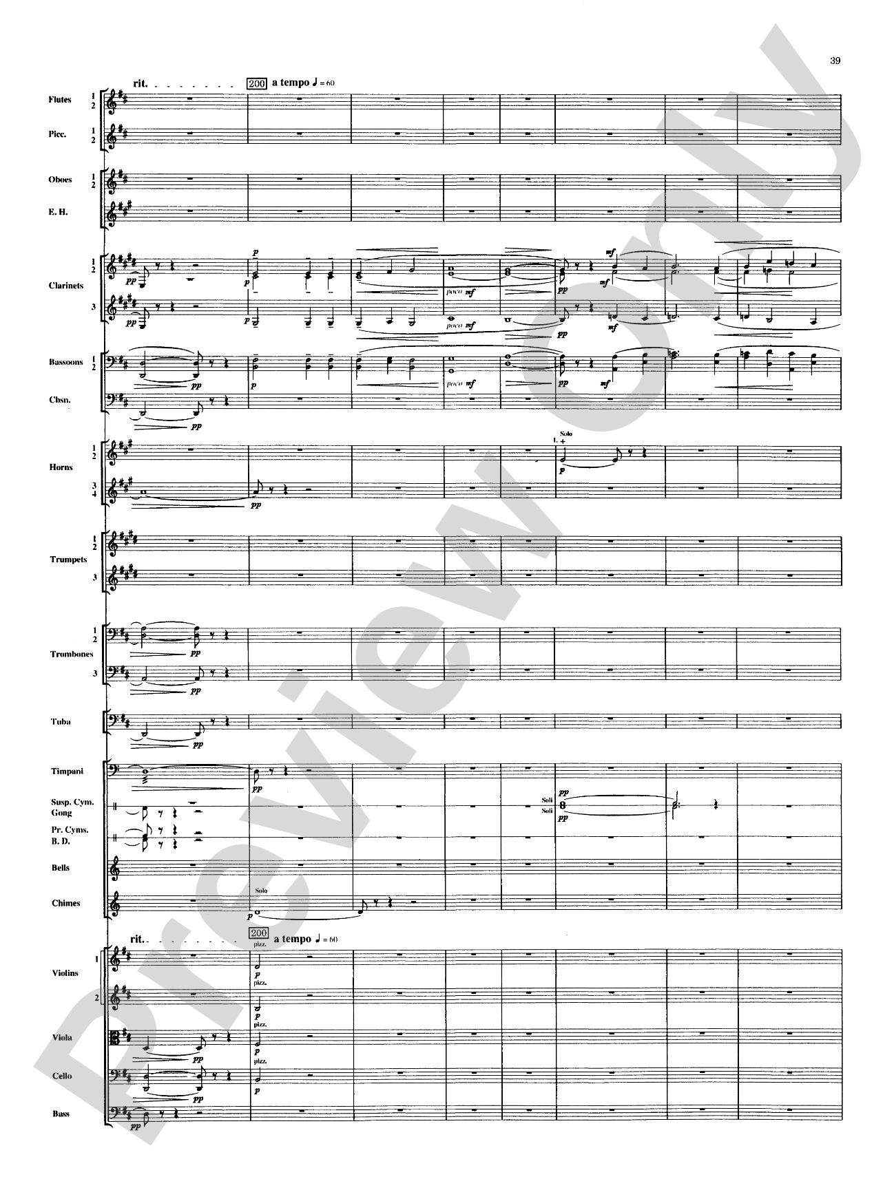 Russian Christmas Music: Full Orchestra Conductor Score & Parts