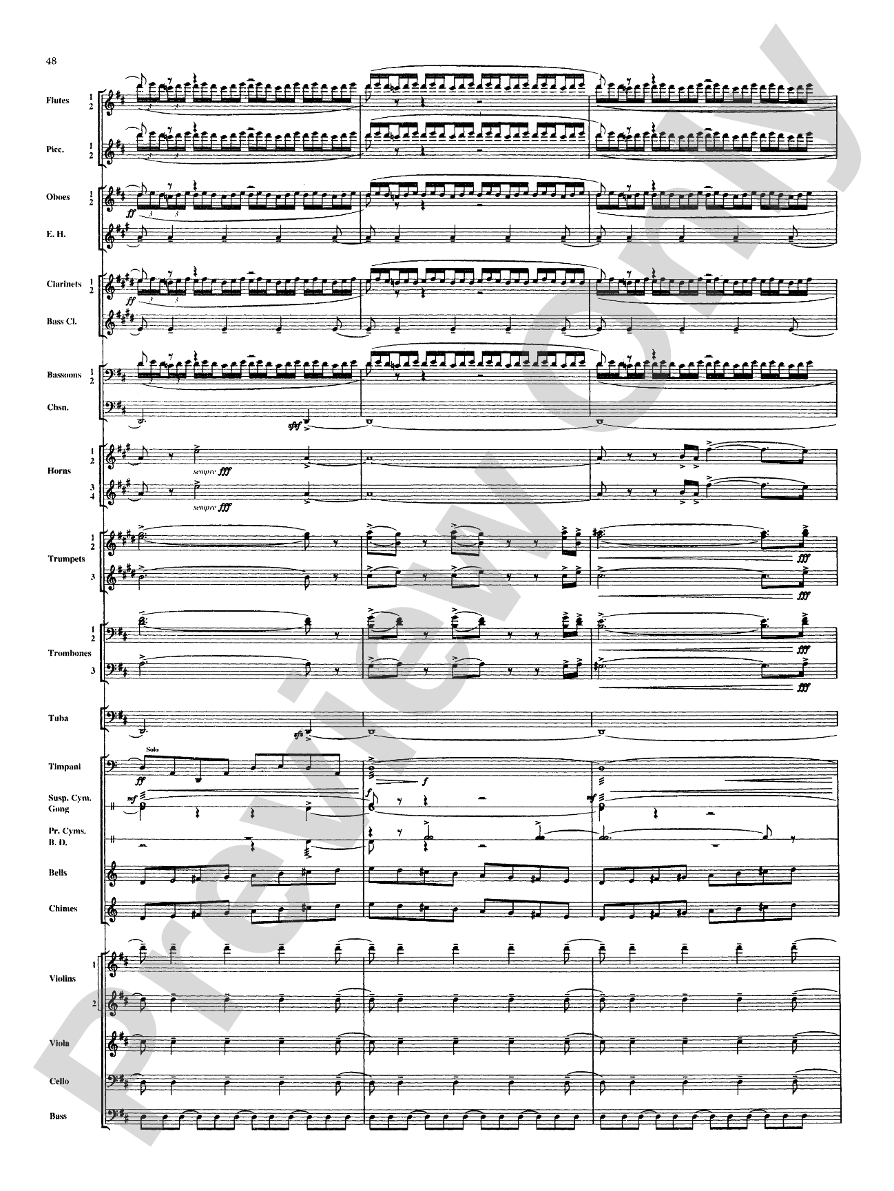 Russian Christmas Music: Full Orchestra Conductor Score & Parts
