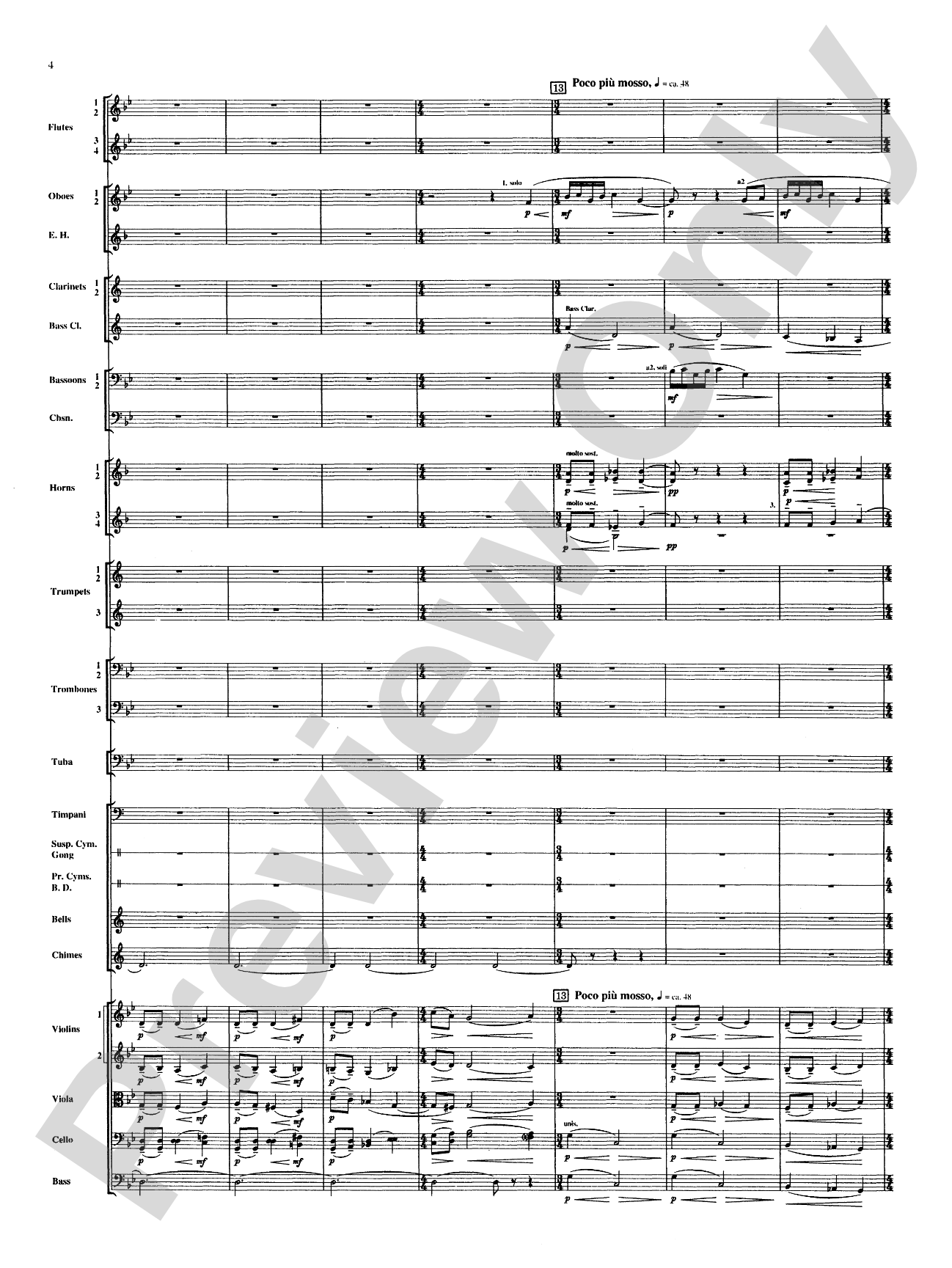 Russian Christmas Music: Full Orchestra Conductor Score & Parts