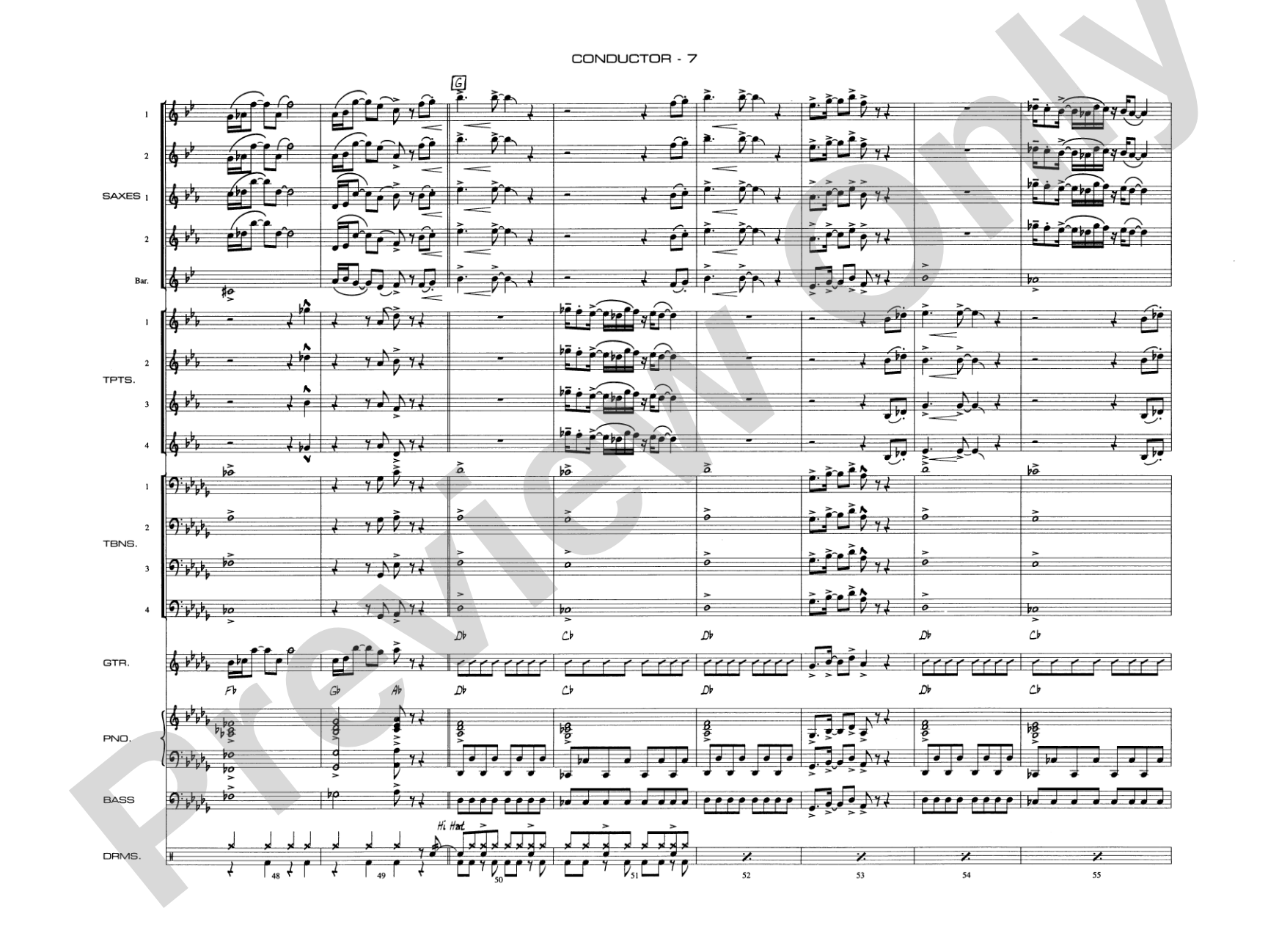 Soul Man: Jazz Ensemble Conductor Score & Parts