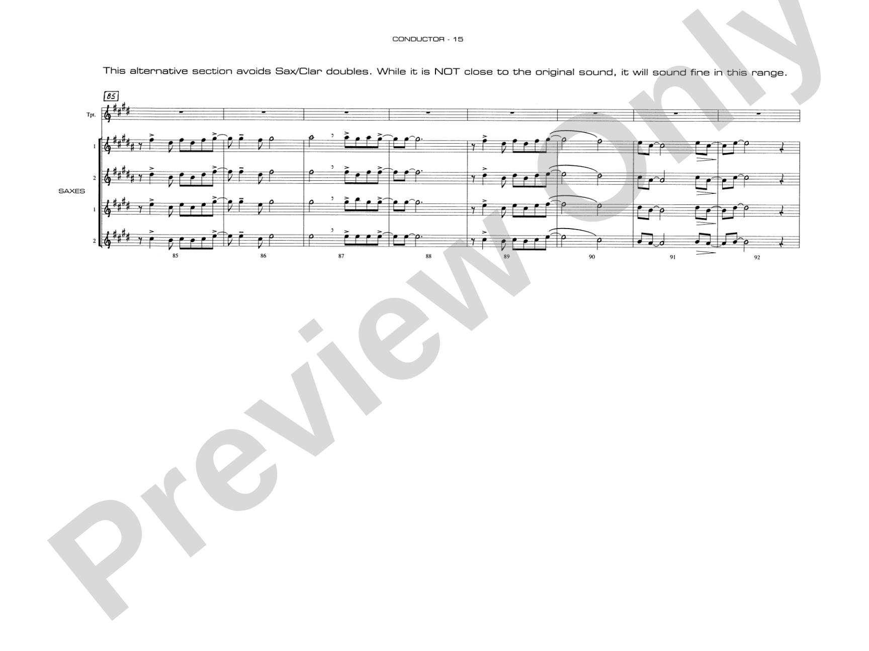 Begin the Beguine: Jazz Ensemble Conductor Score & Parts