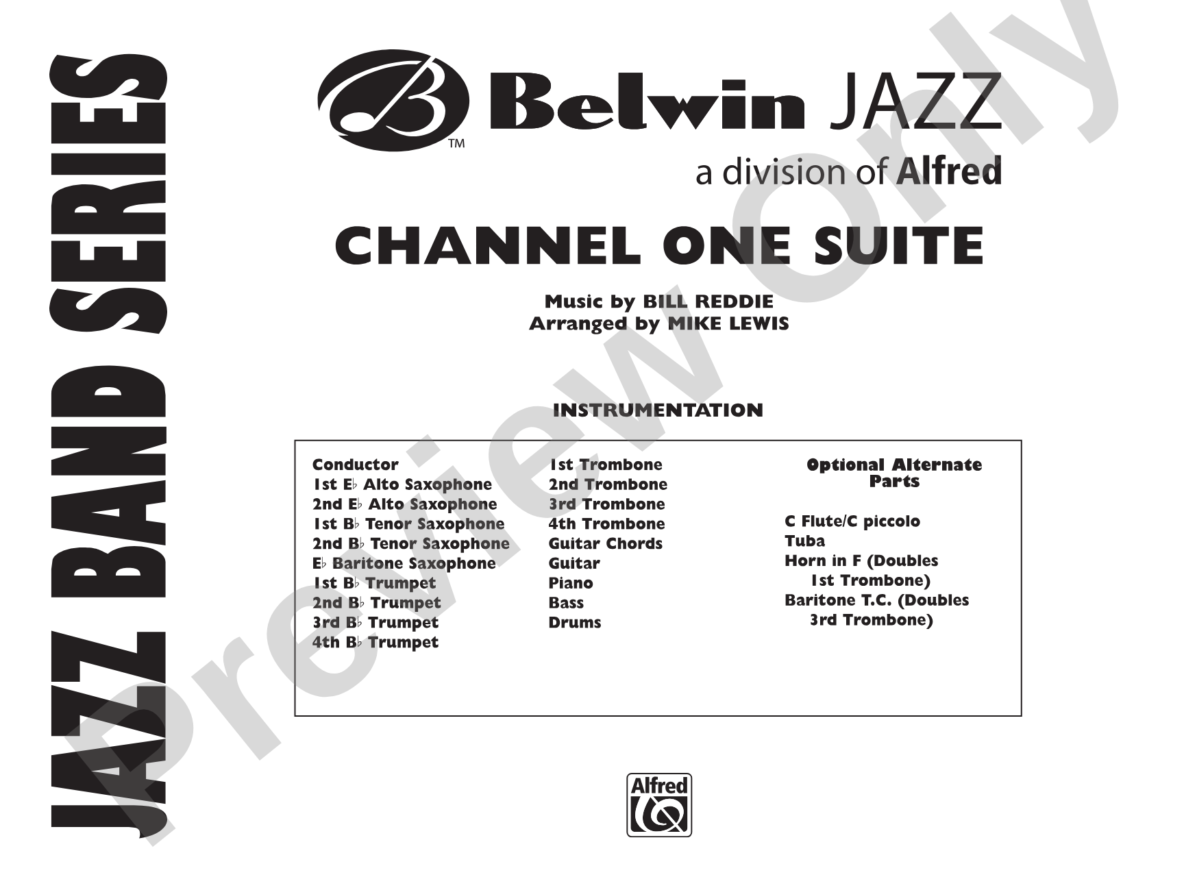 Channel One Suite: Jazz Ensemble Conductor Score & Parts