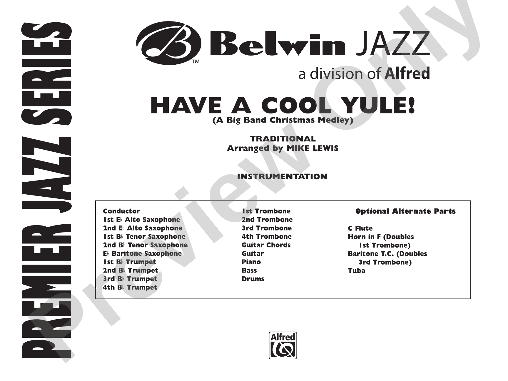 Have a Cool Yule: Jazz Ensemble Conductor Score & Parts