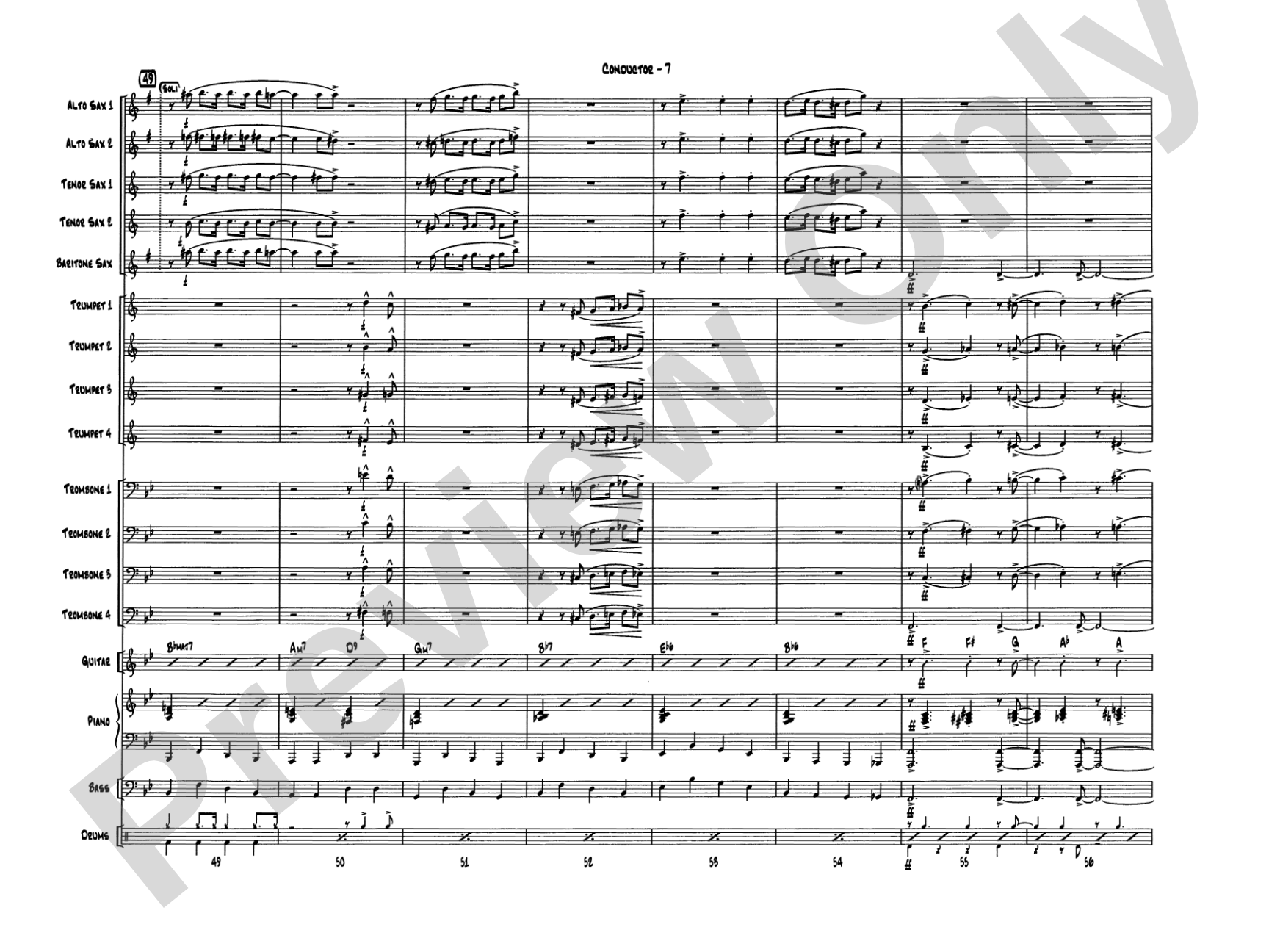 Have a Cool Yule: Jazz Ensemble Conductor Score & Parts