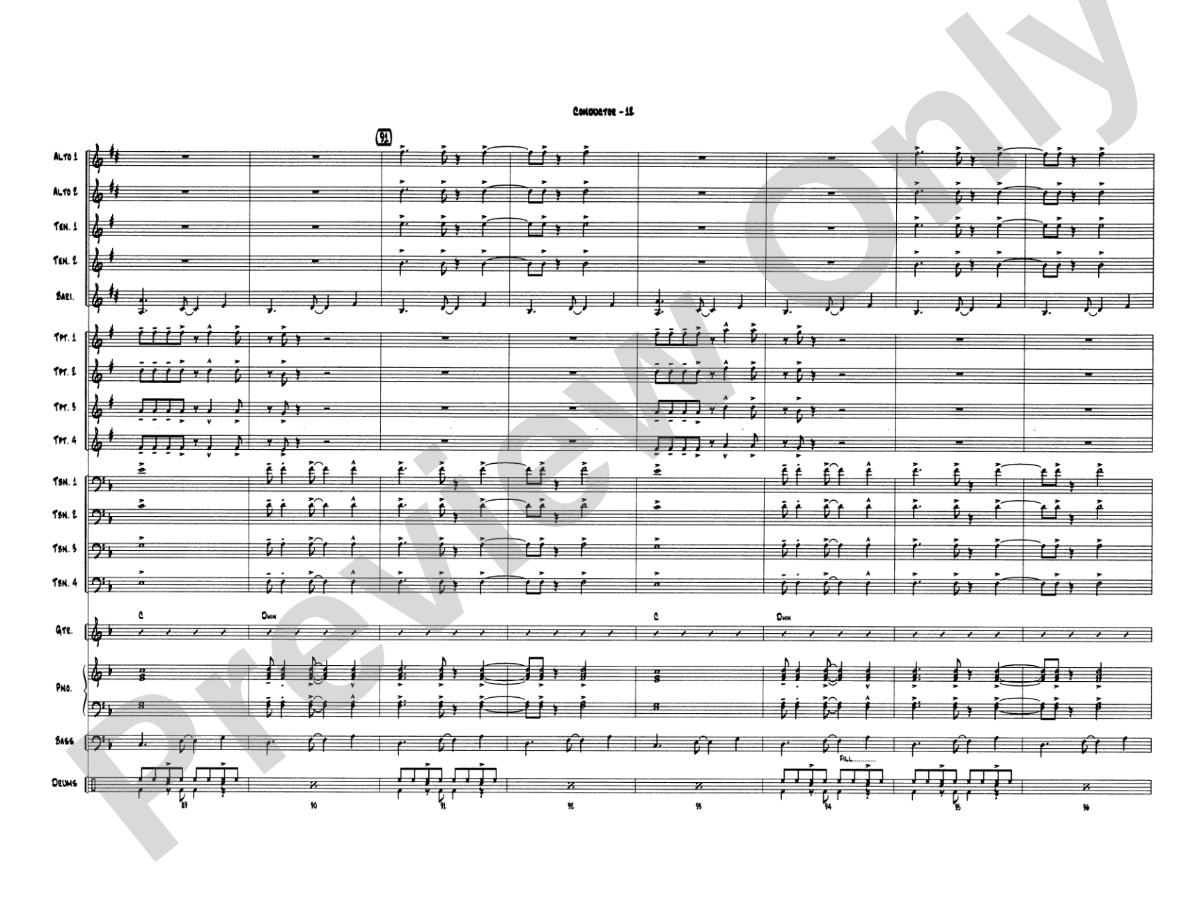 Livin' la Vida Loca: Score