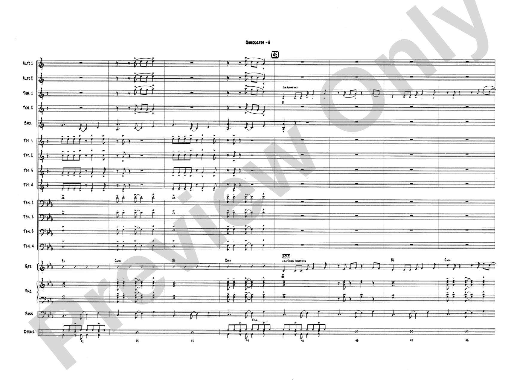 Livin' la Vida Loca: Score