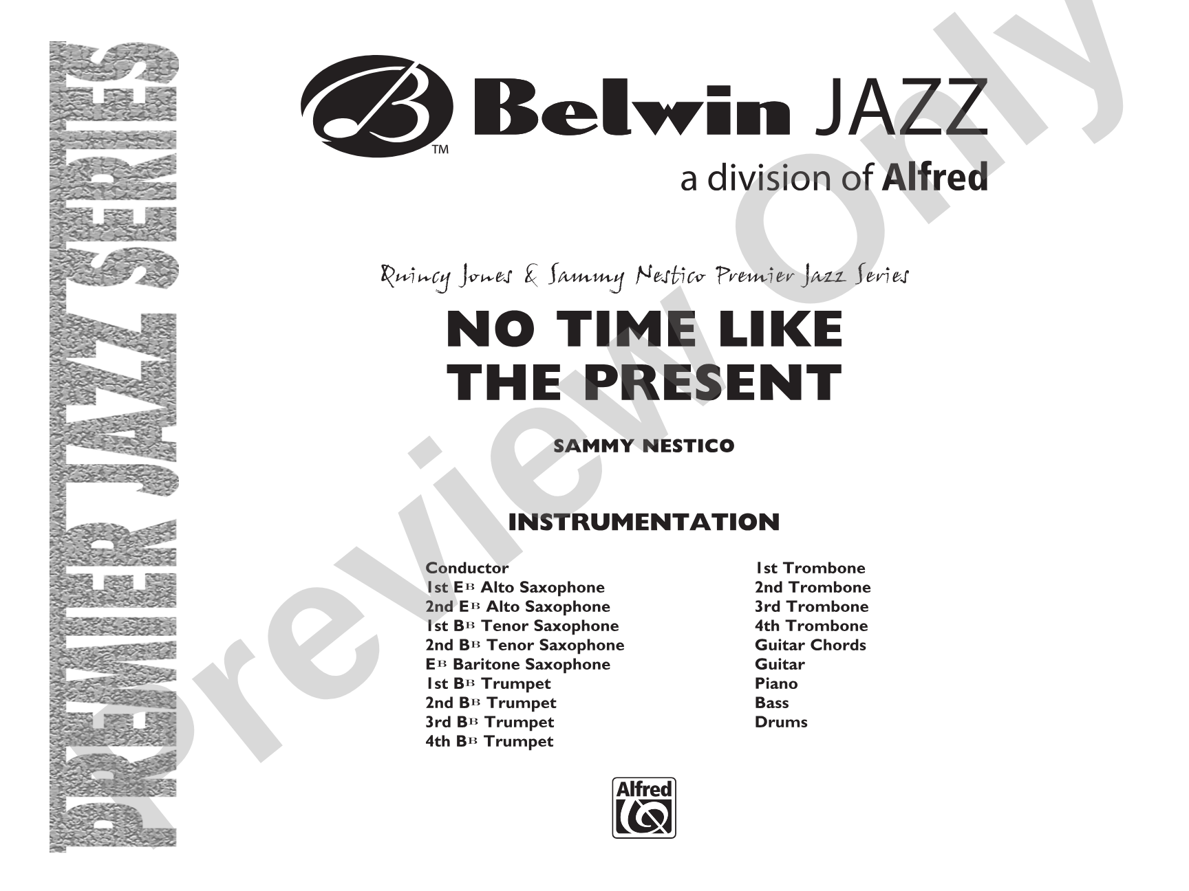 No Time Like the Present: Jazz Ensemble Conductor Score & Parts