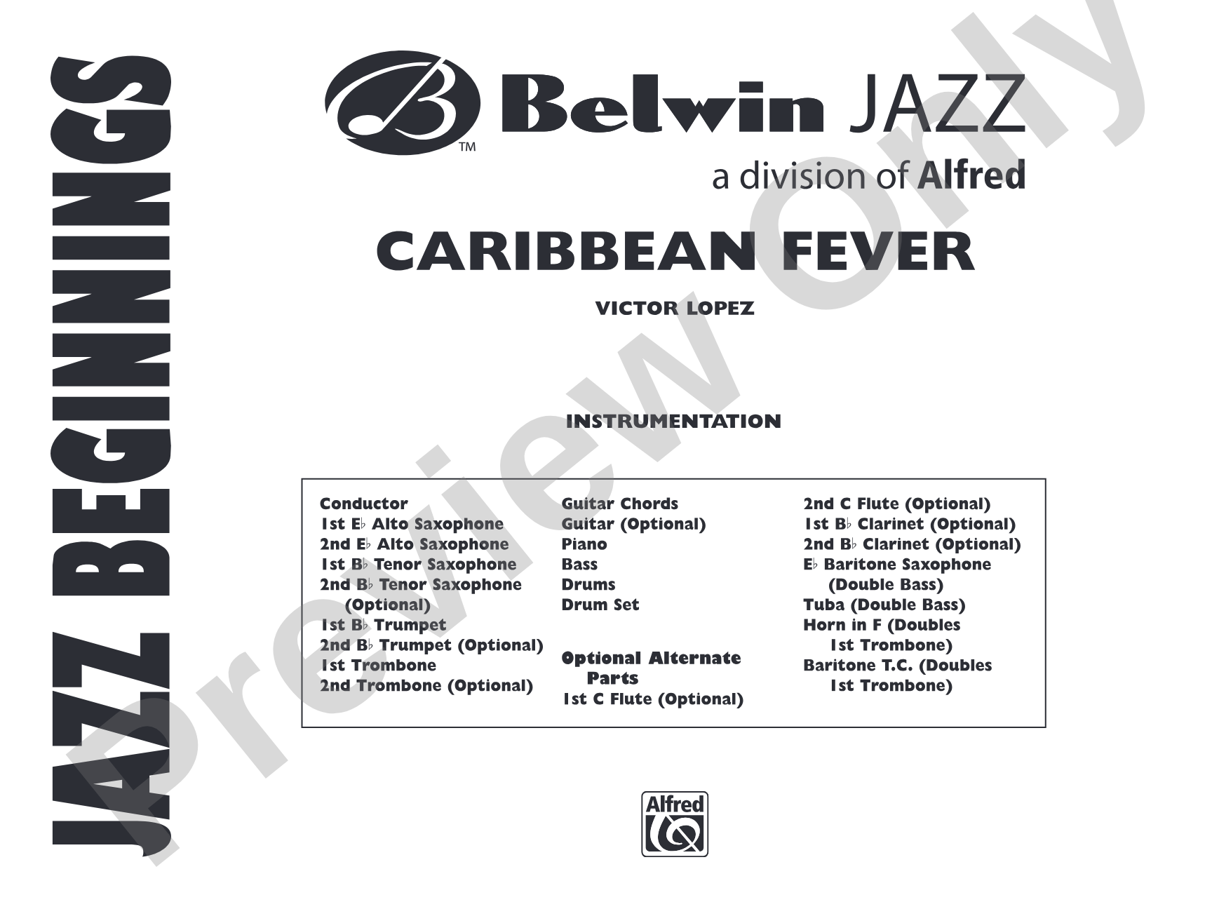 Caribbean Fever: Jazz Ensemble Conductor Score & Parts