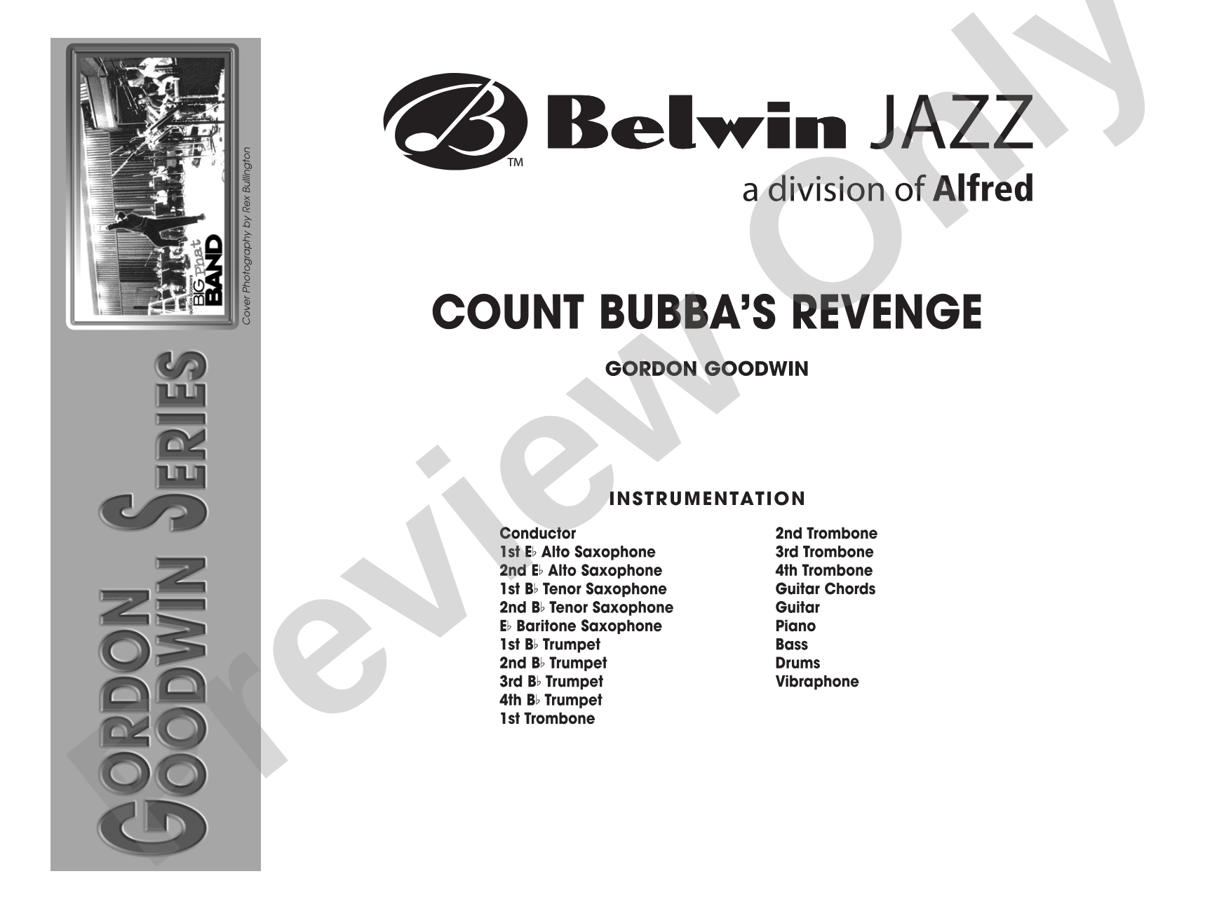 Count Bubba's Revenge: Jazz Ensemble Conductor Score & Parts