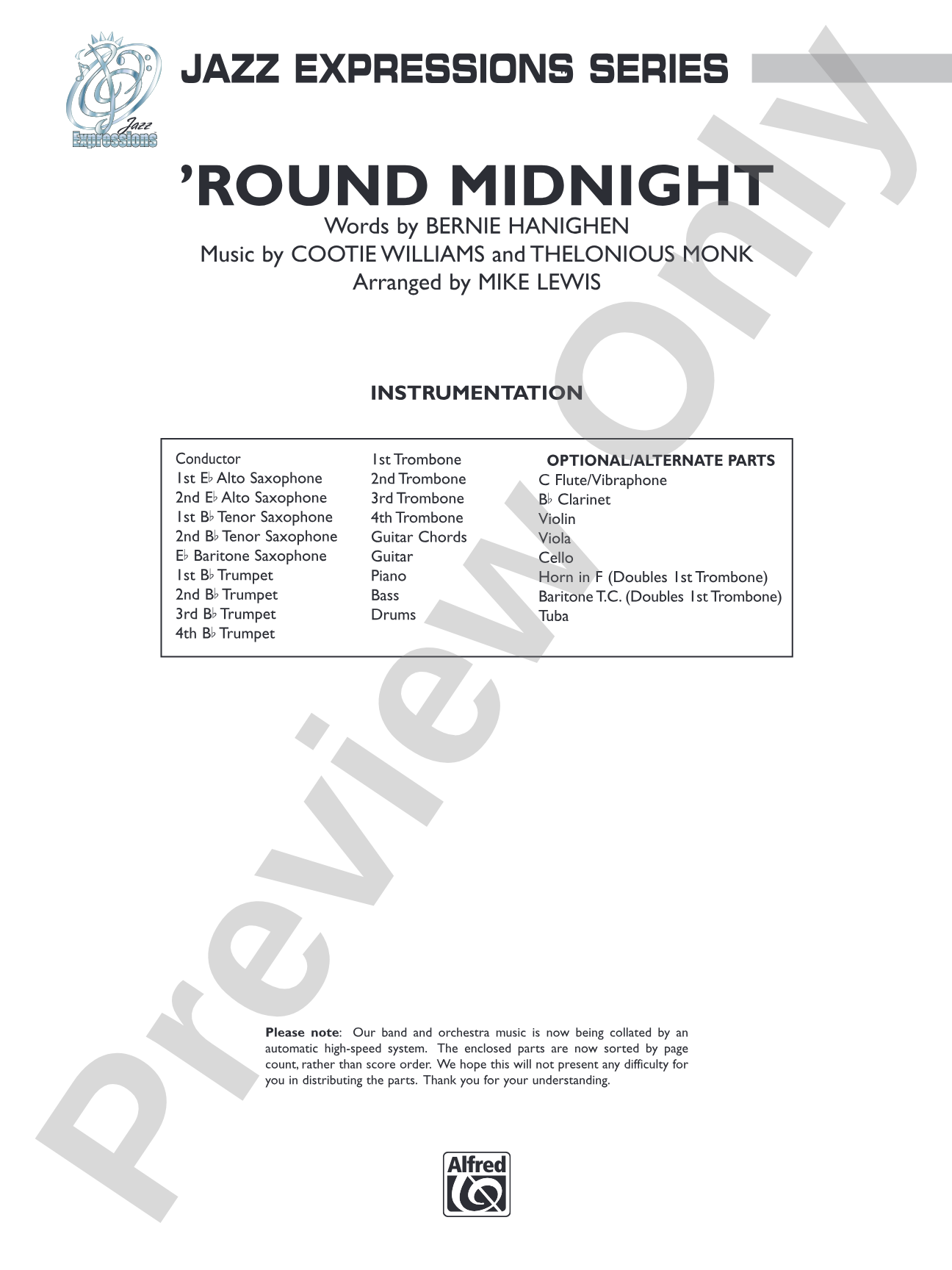 'Round Midnight: Score