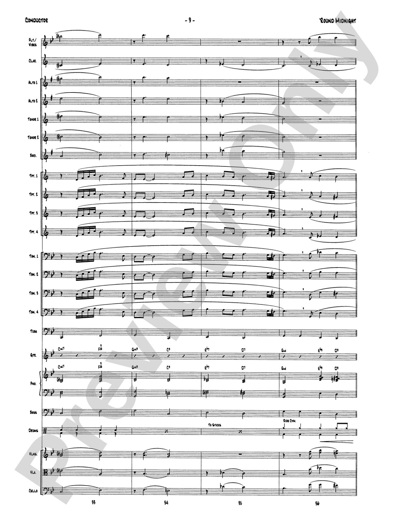 'Round Midnight: Score