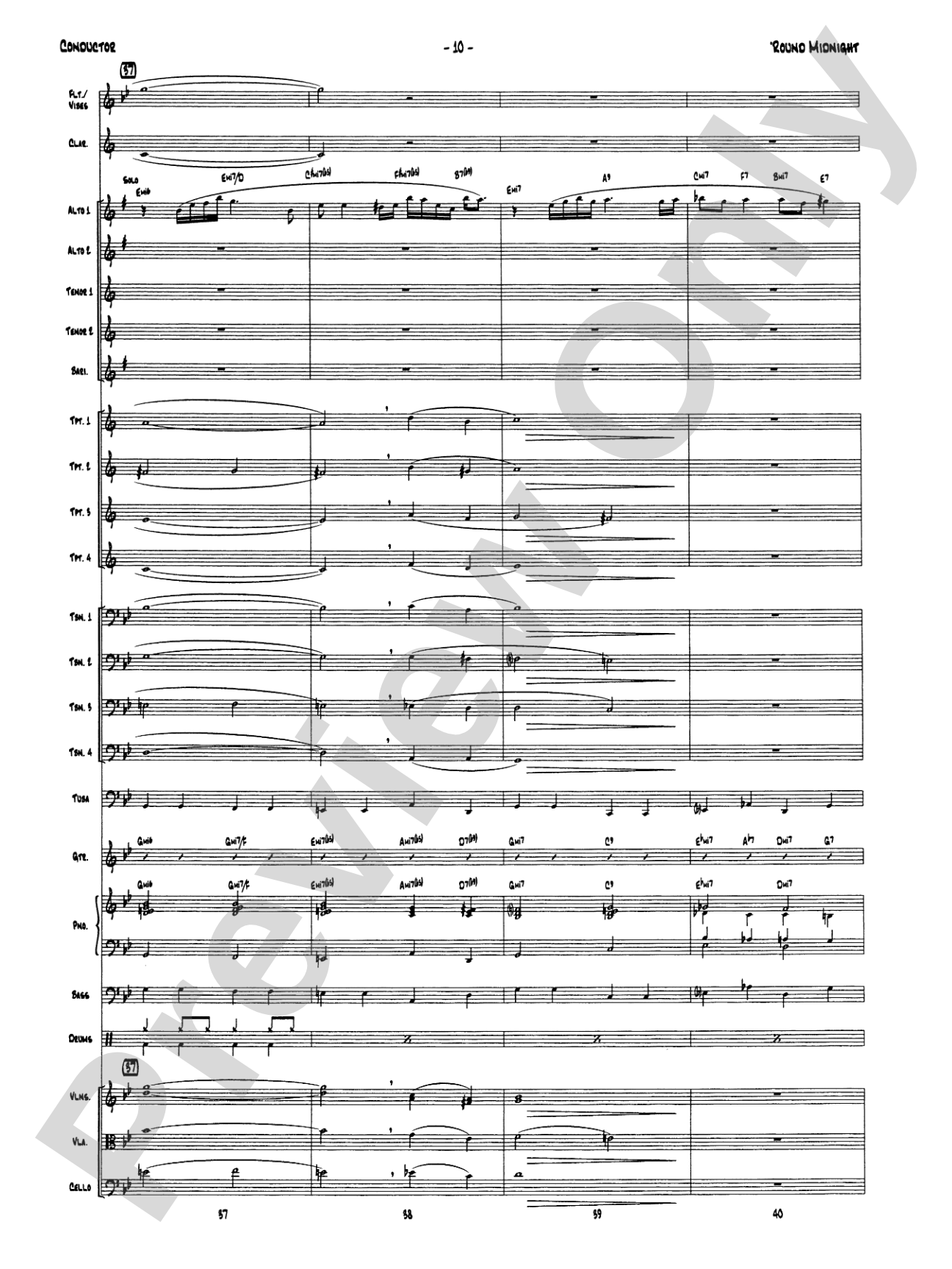 'Round Midnight: Score