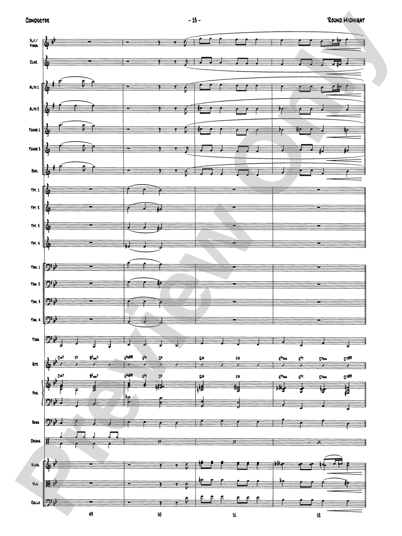 'Round Midnight: Score