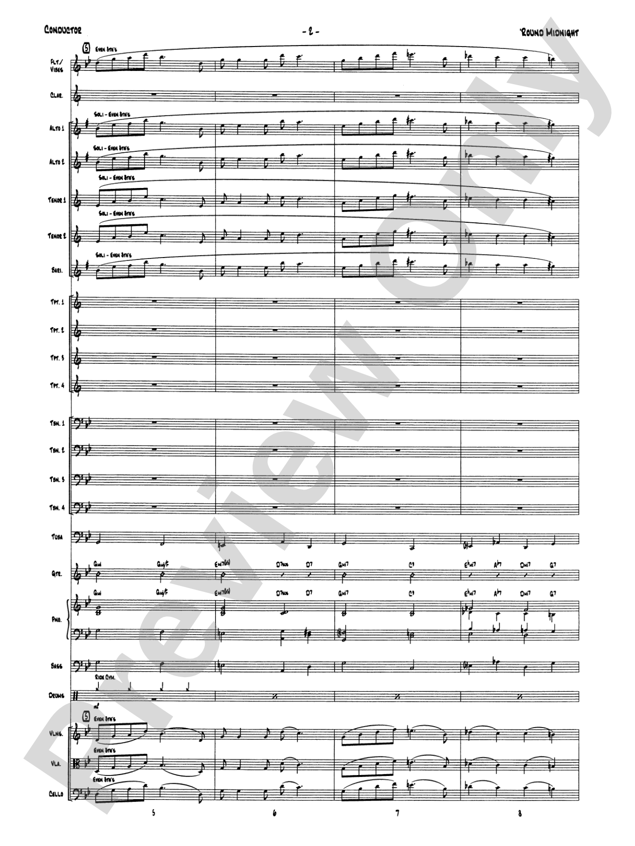 'Round Midnight: Score