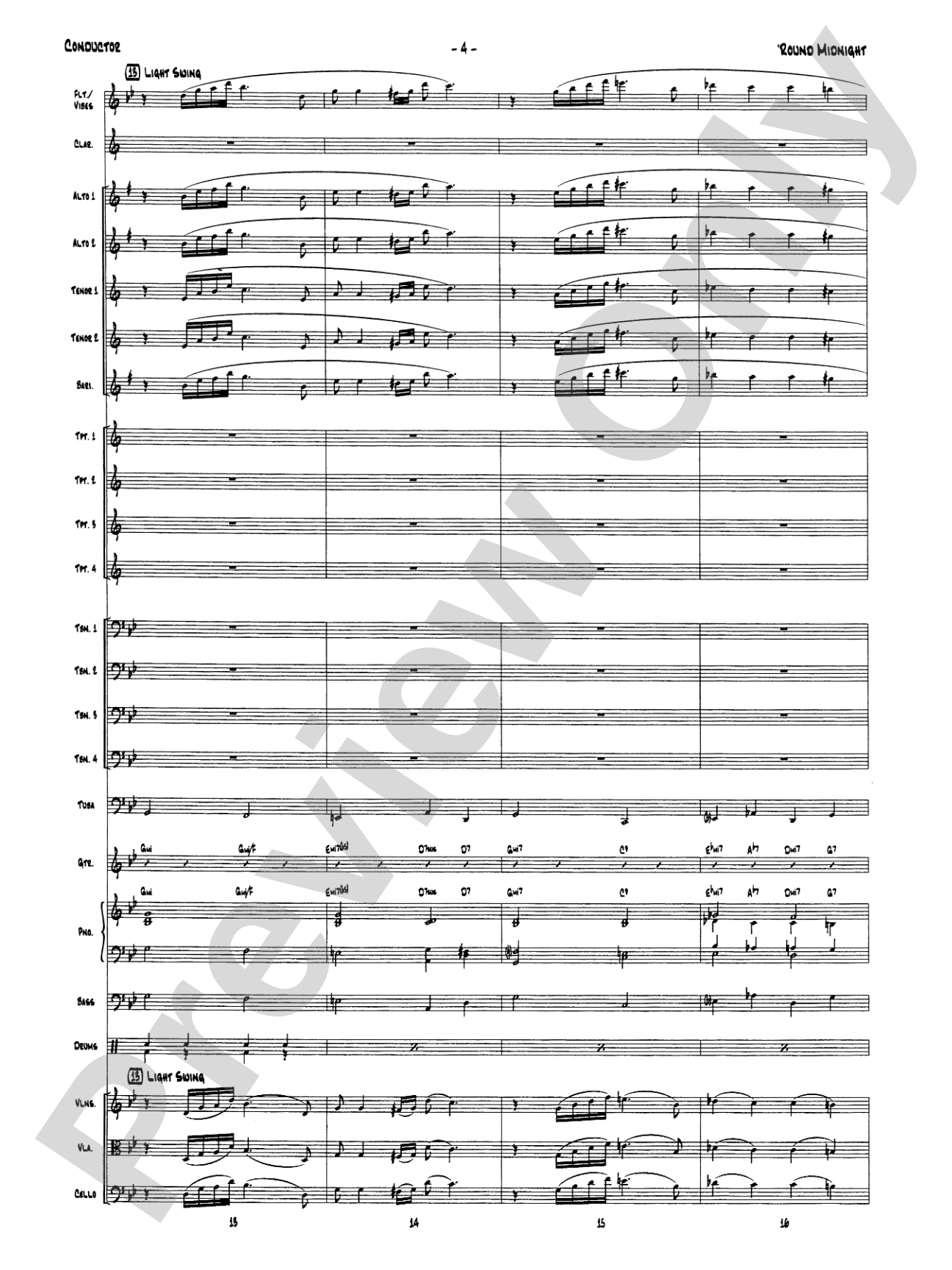 'Round Midnight: Score