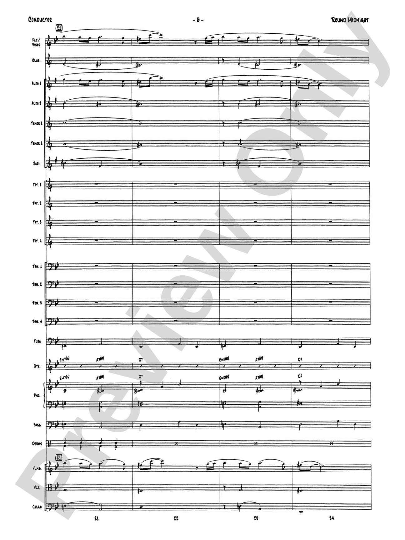 'Round Midnight: Score