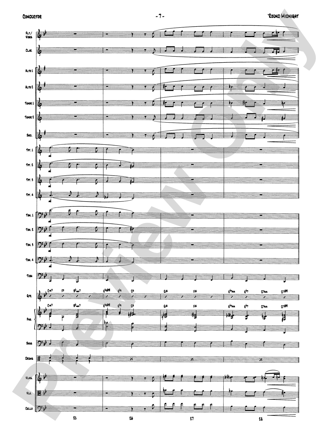 'Round Midnight: Score