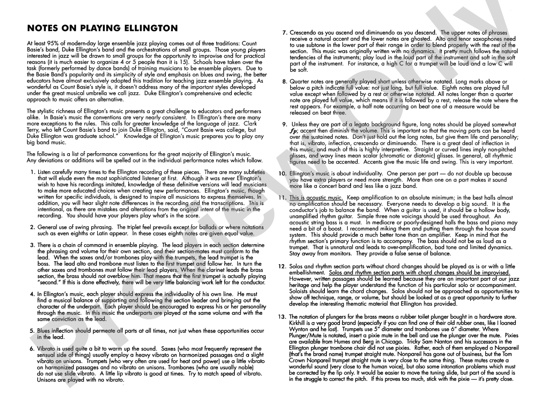 Cottontail: Jazz Ensemble Conductor Score & Parts