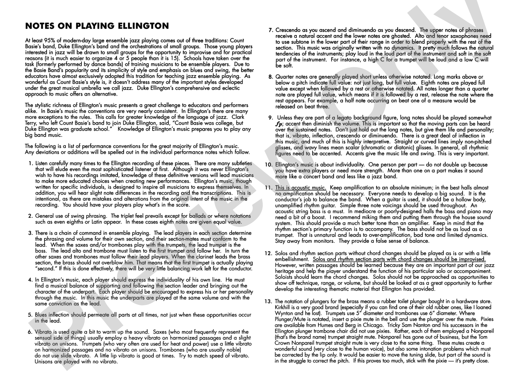 Prelude to a Kiss: Jazz Ensemble Conductor Score & Parts